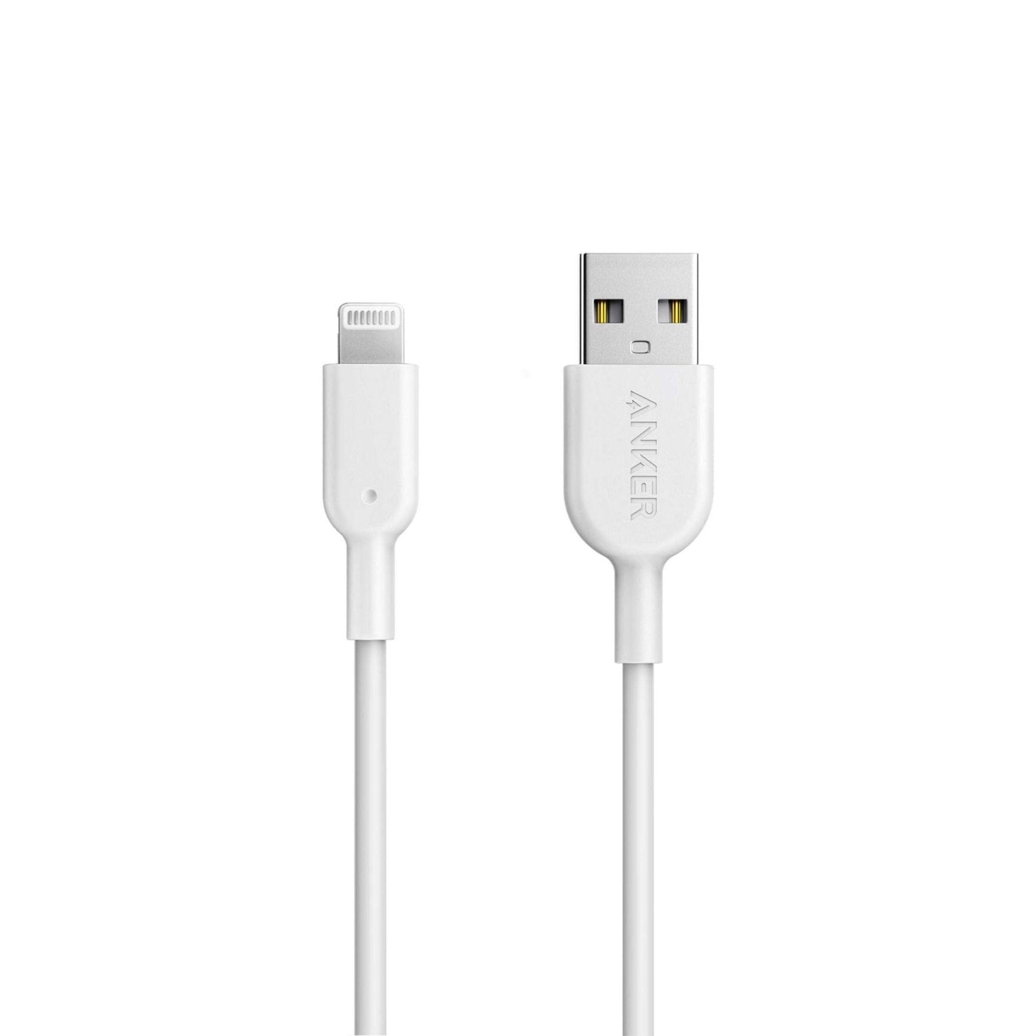Anker USB-A To Lightning Cable 3ft(0.9m) - White