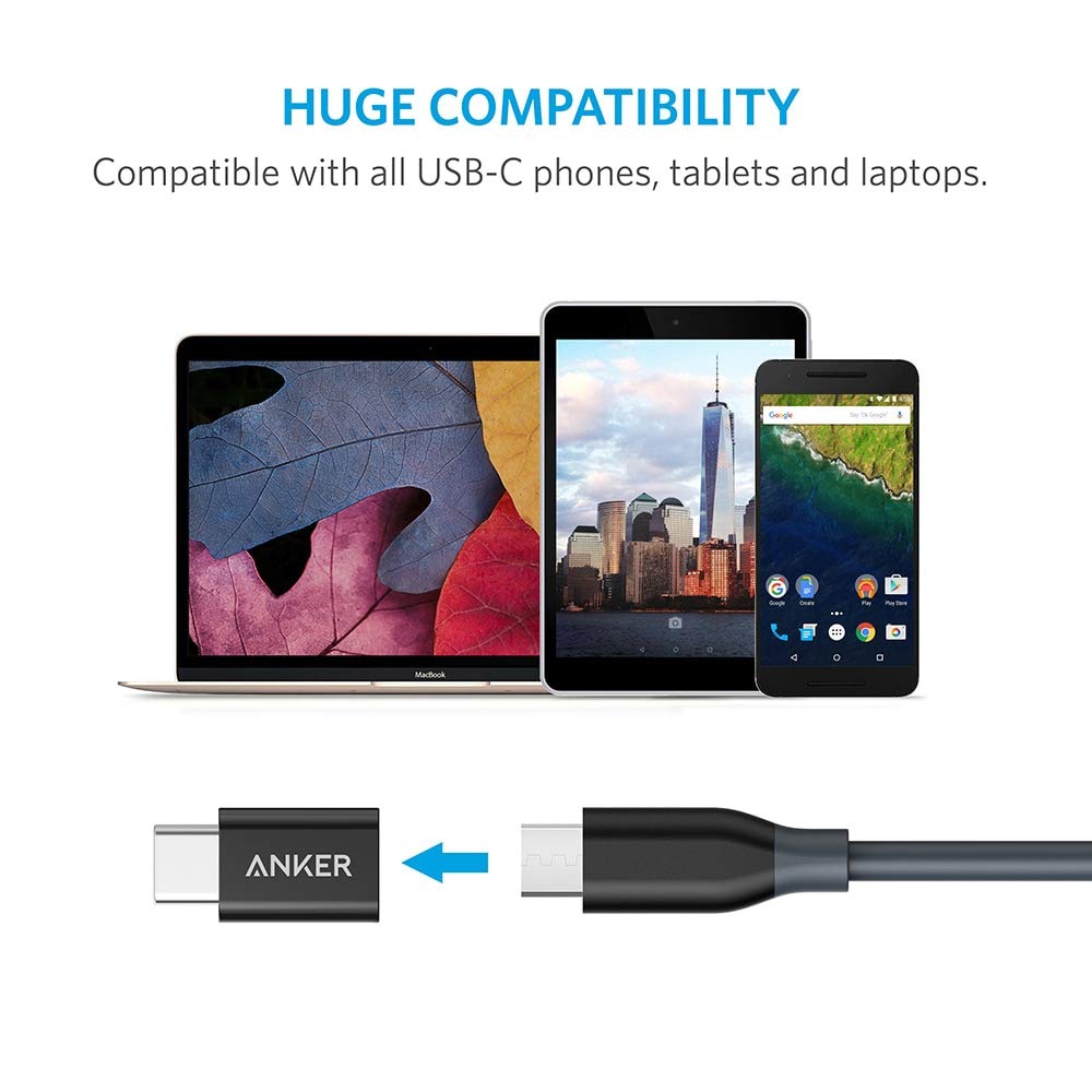 Anker USB - C to Micro USB Adapter