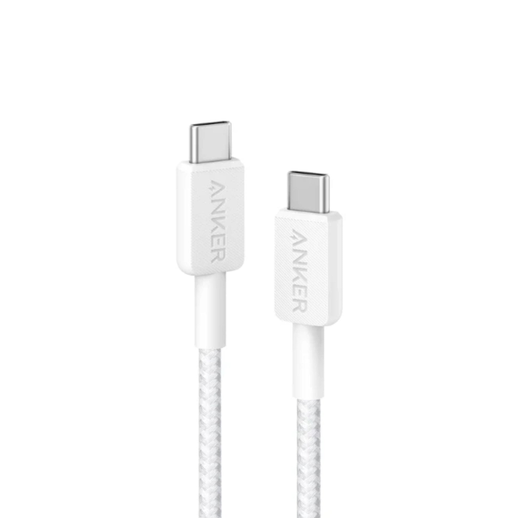 Anker USB-C to USB-C Charging Cable, 60W 3ft (0.9m) - White