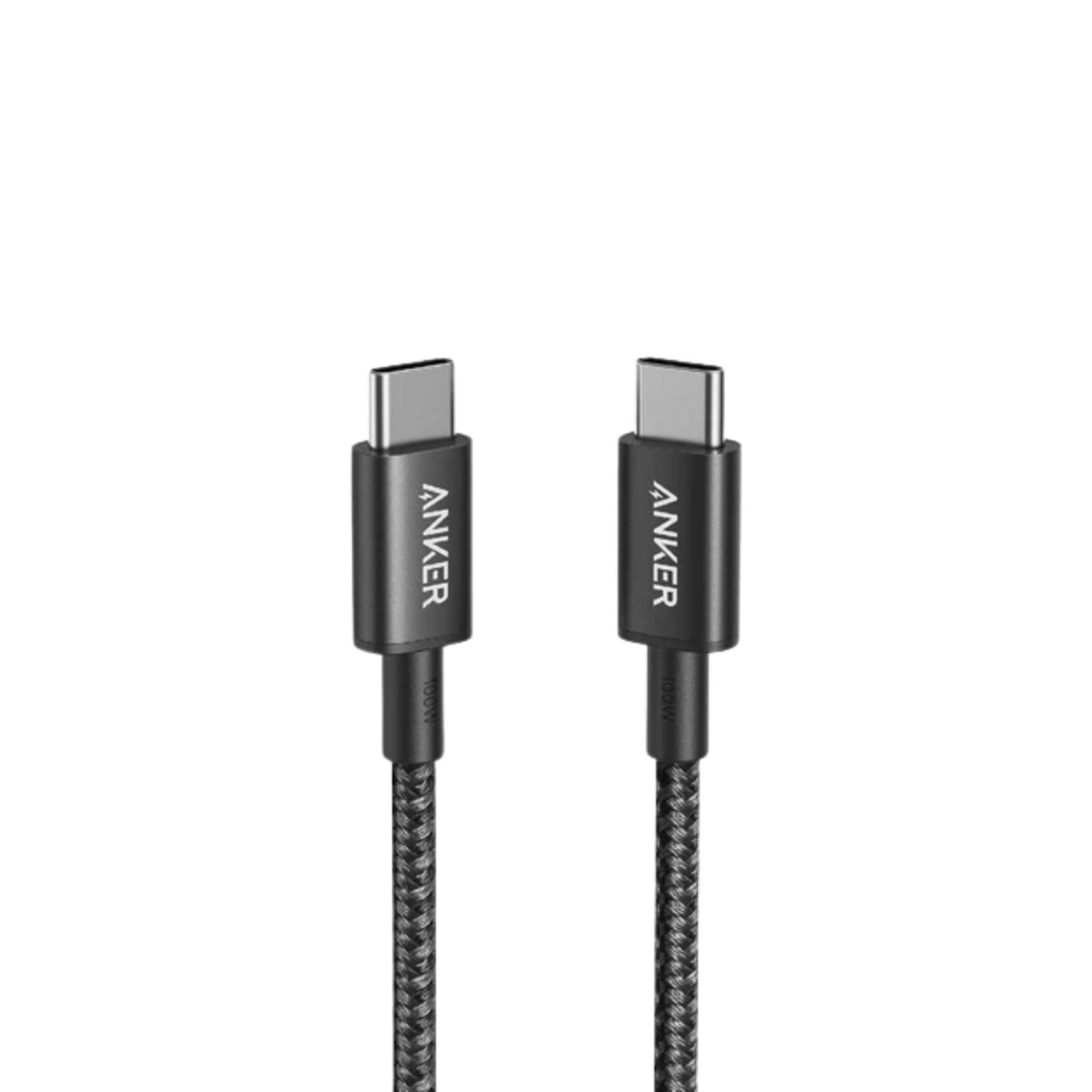 Anker USB-C to USB-C Fast Charging Cable 60W 3.3ft - Black