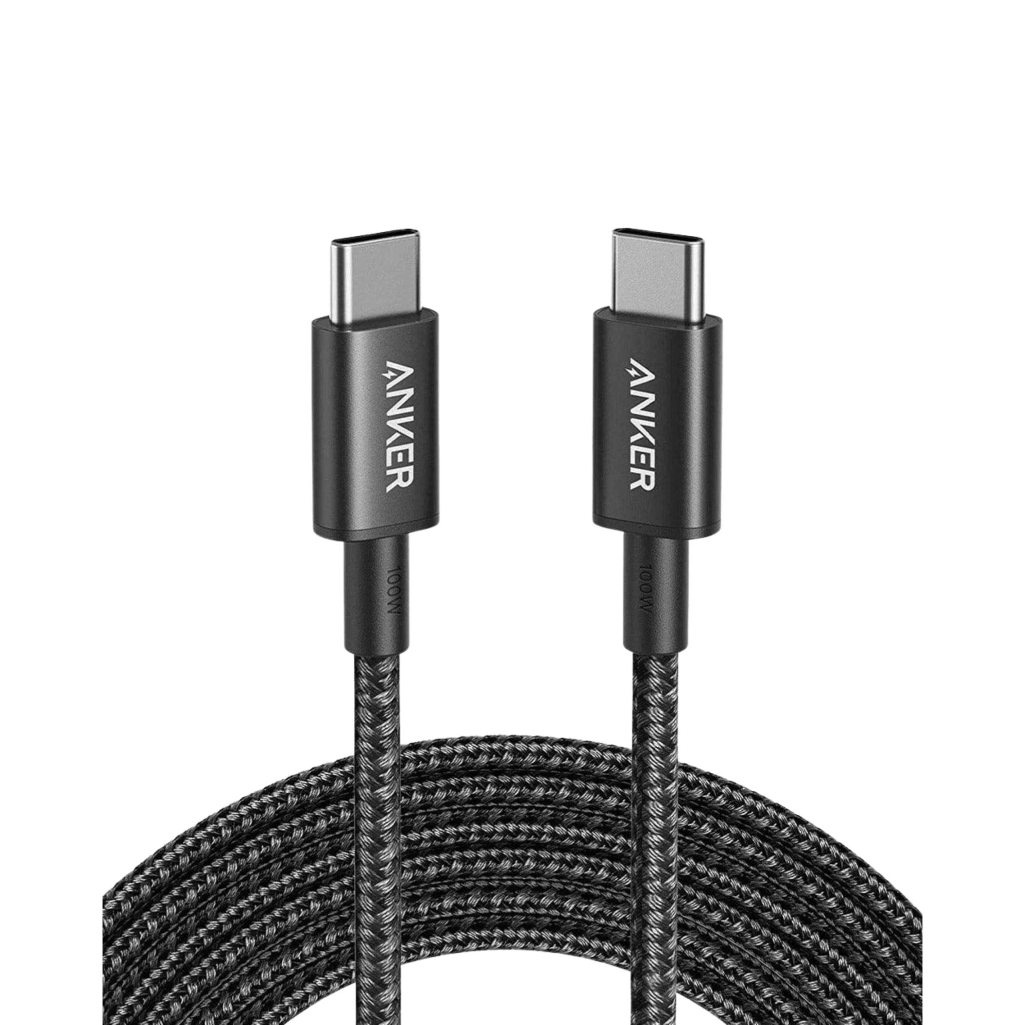 Anker USB-C to USB-C Fast Charging Cable 60W 6ft - Black