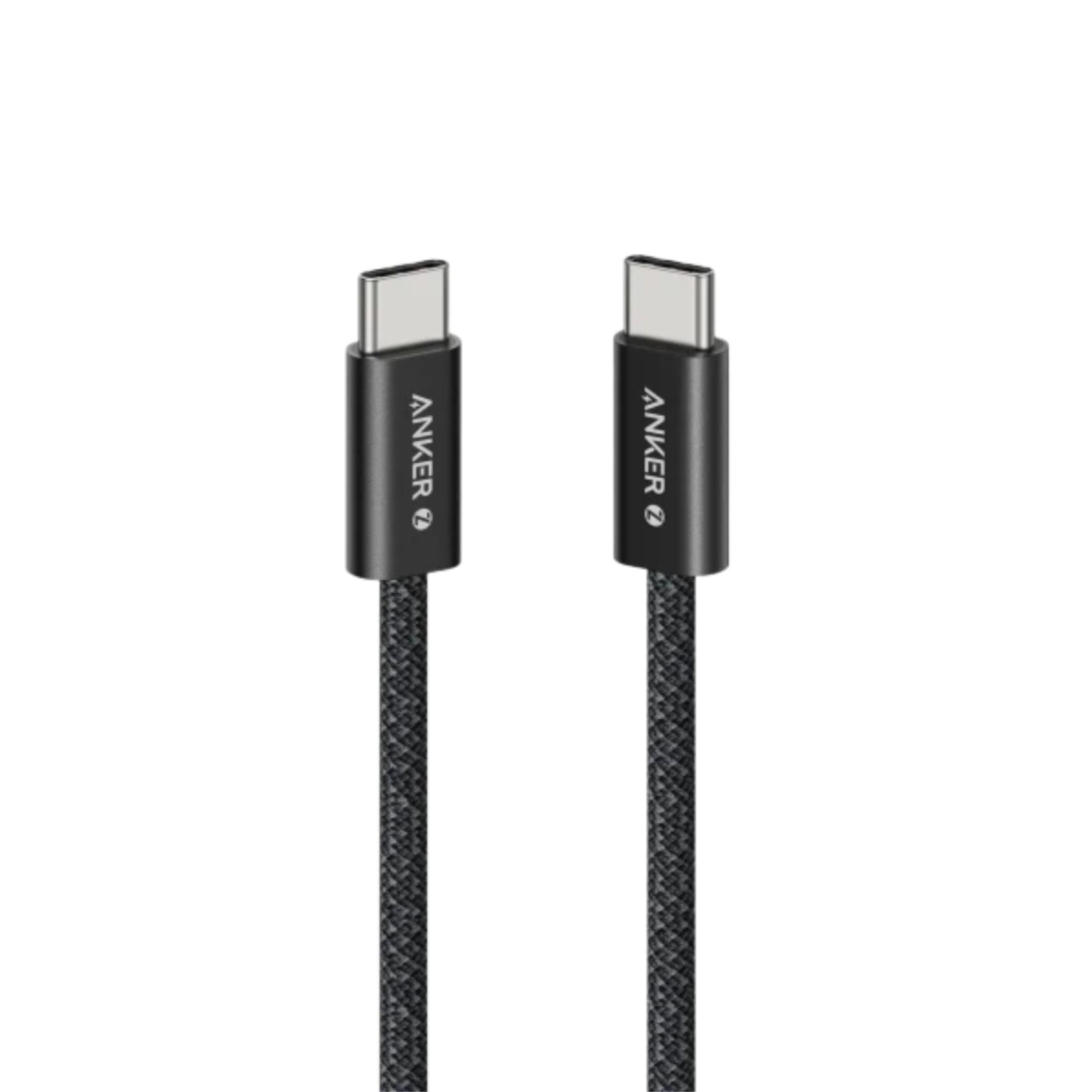 Anker Zolo USB-C to USB-C Cable 240W Braided 0.9m - Black