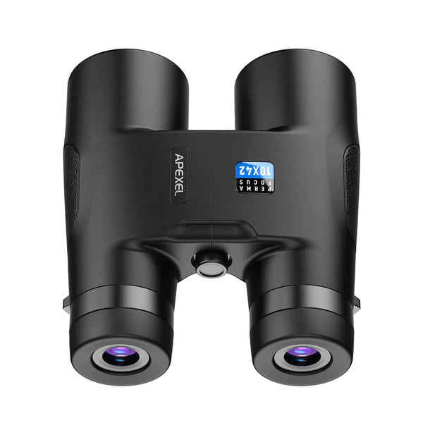 Apexel 10X42 Fixed Focus Roof Binoculars - Black