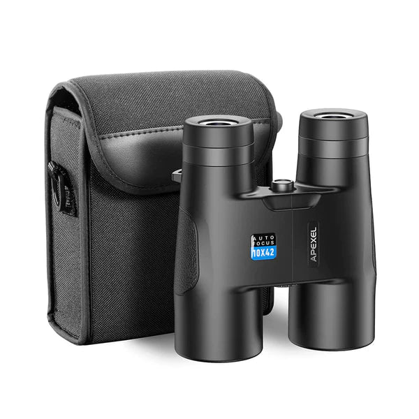 Apexel 10X42 Fixed Focus Roof Binoculars - Black