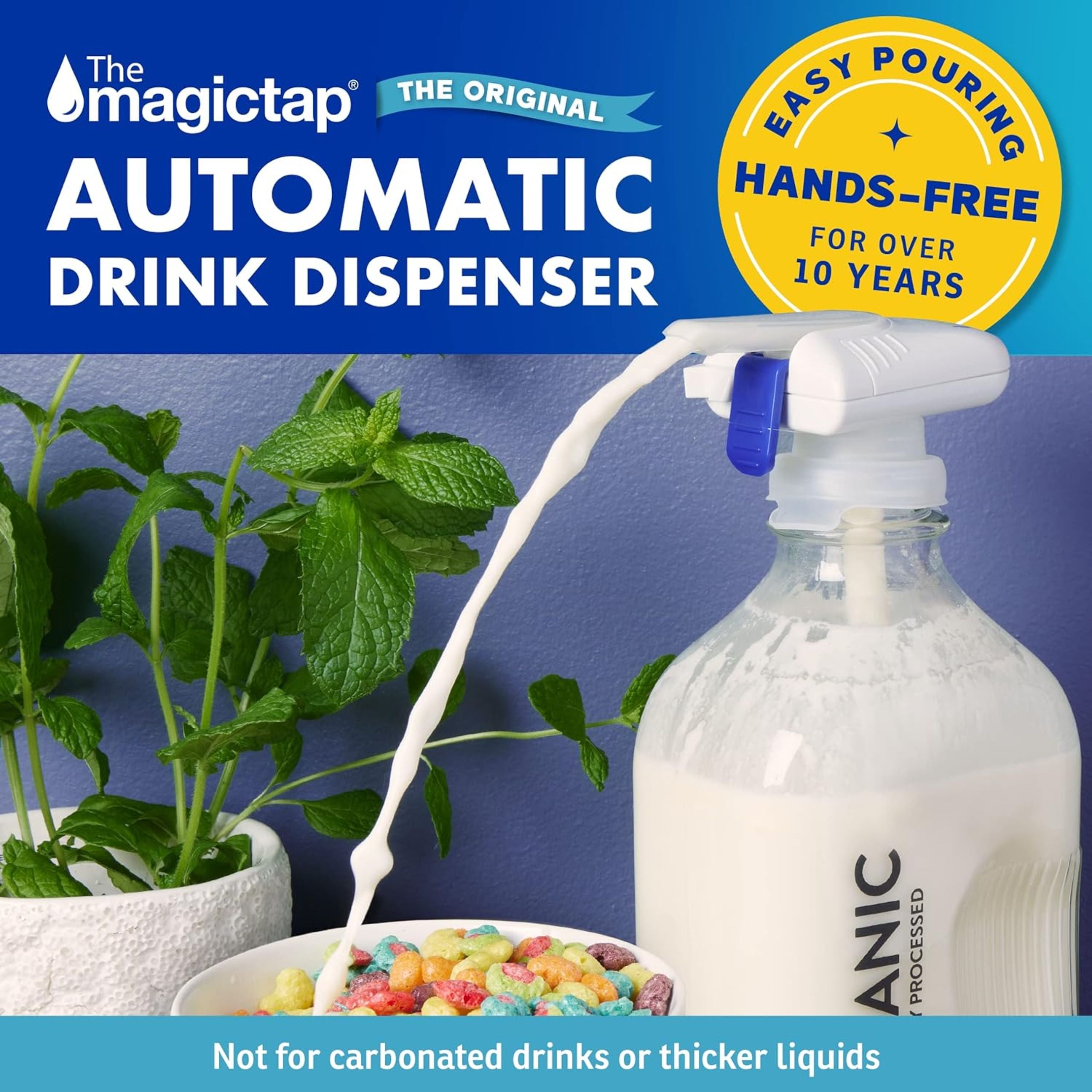 Automatic Drink Dispenser - White