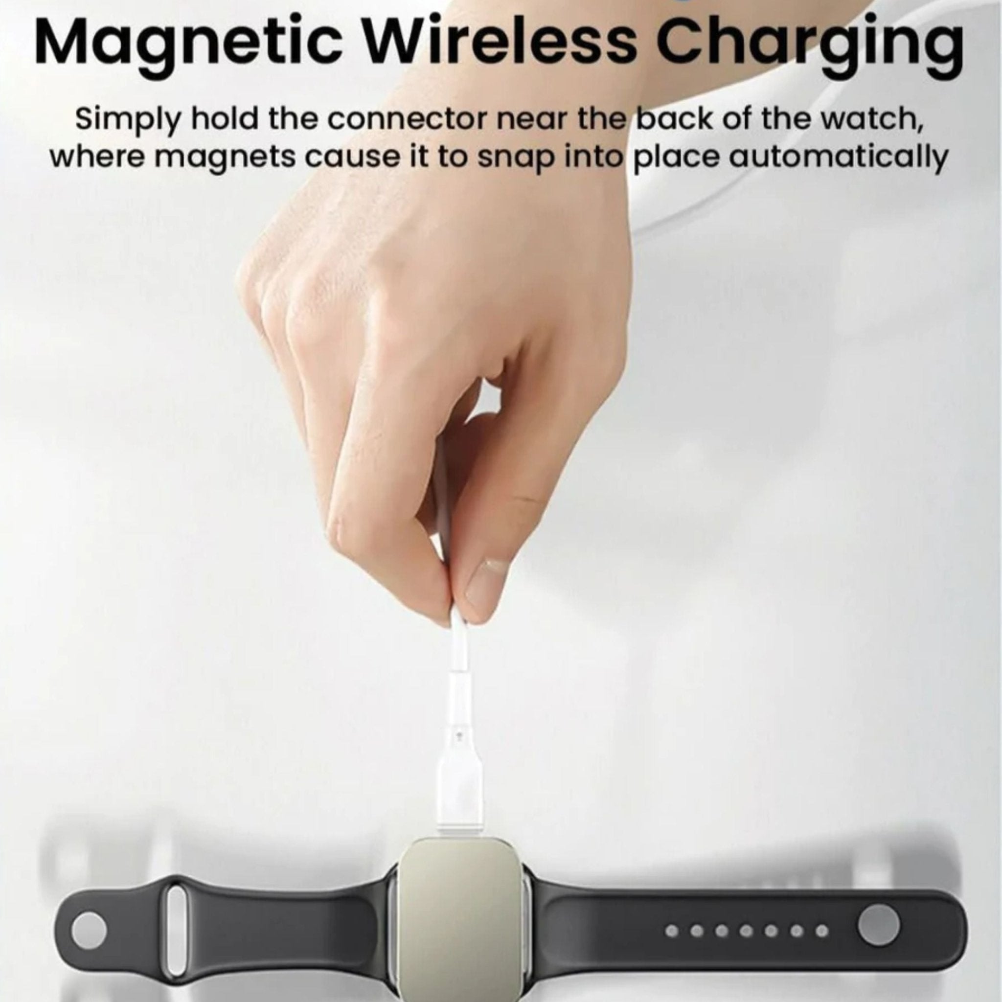 BRAVE Portable Wireless Charger for Watches BWC-22 - White
