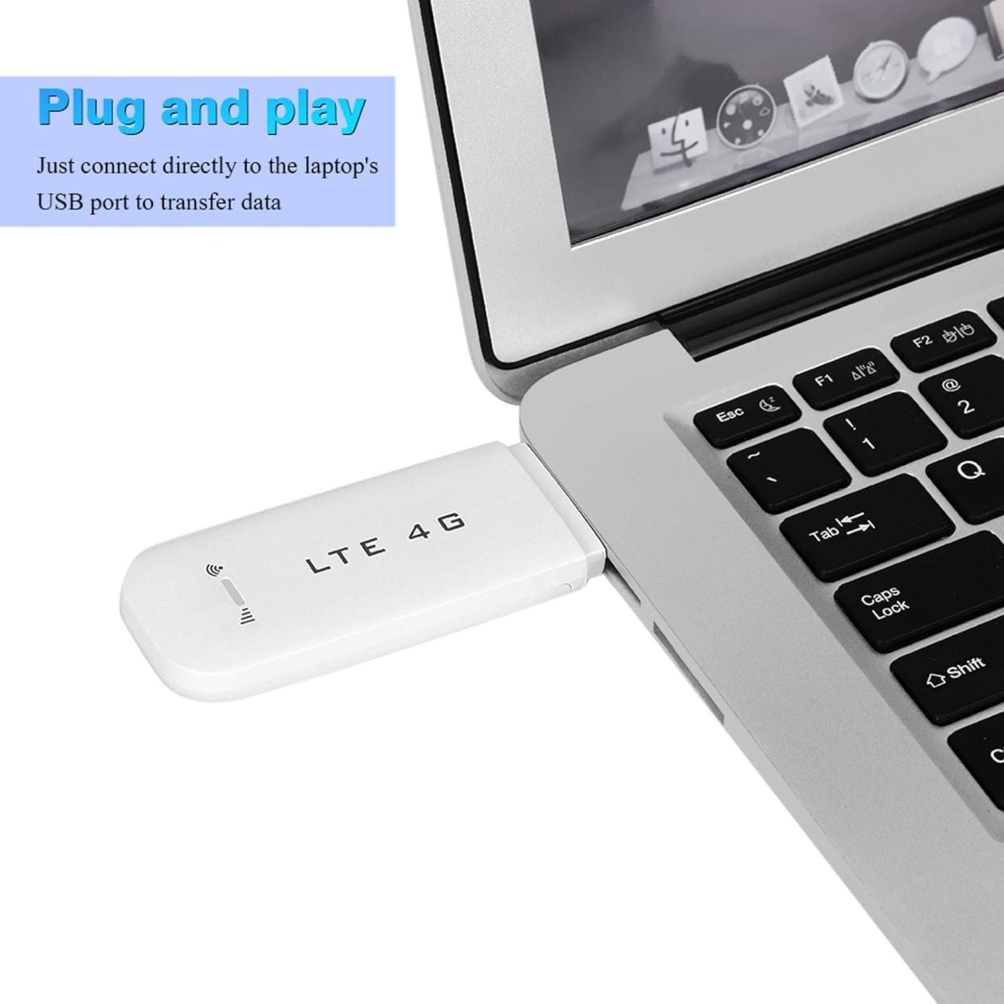 BVOT LTE 4g WIFI Dongle 150MBps - White