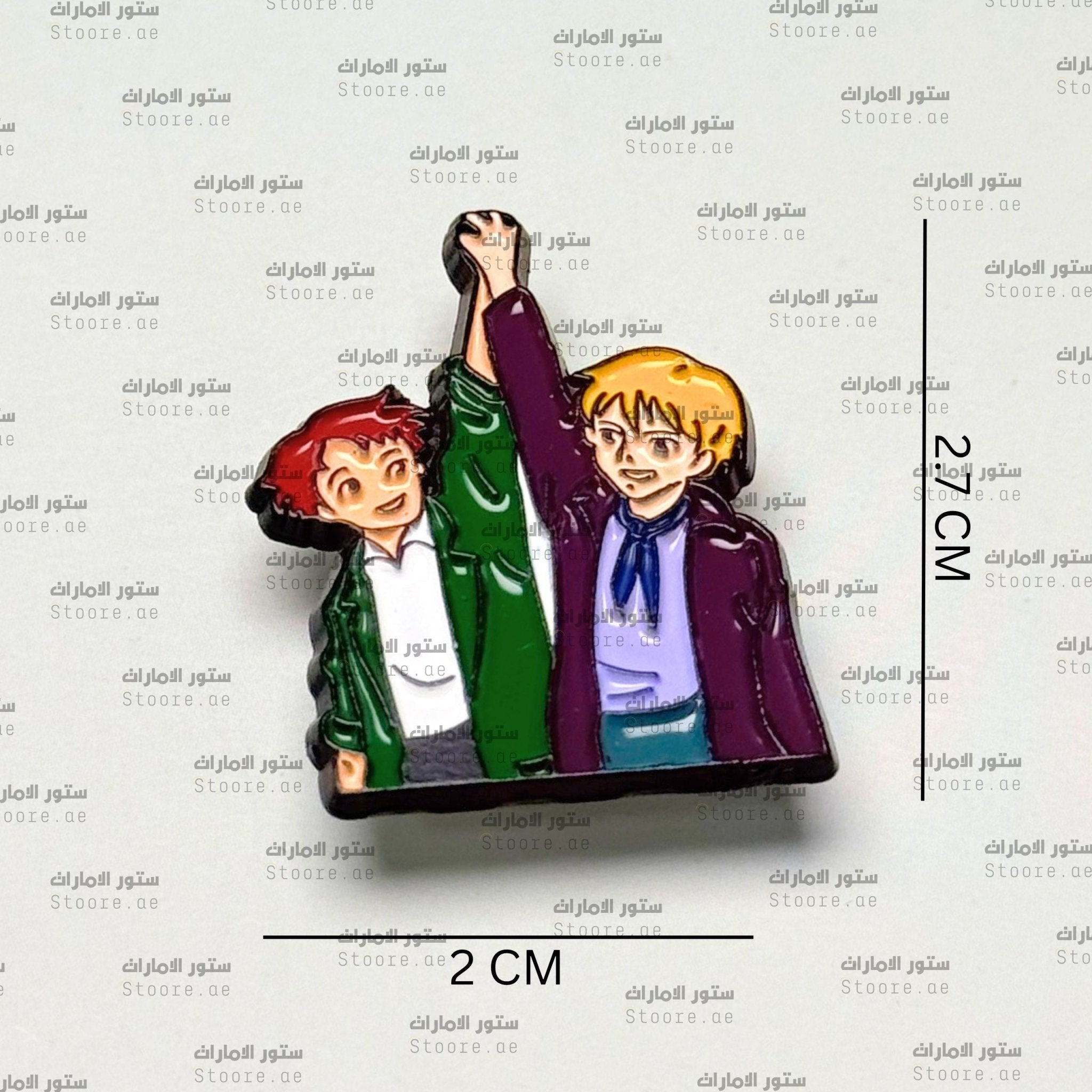 Badge Alfredo and Romeo