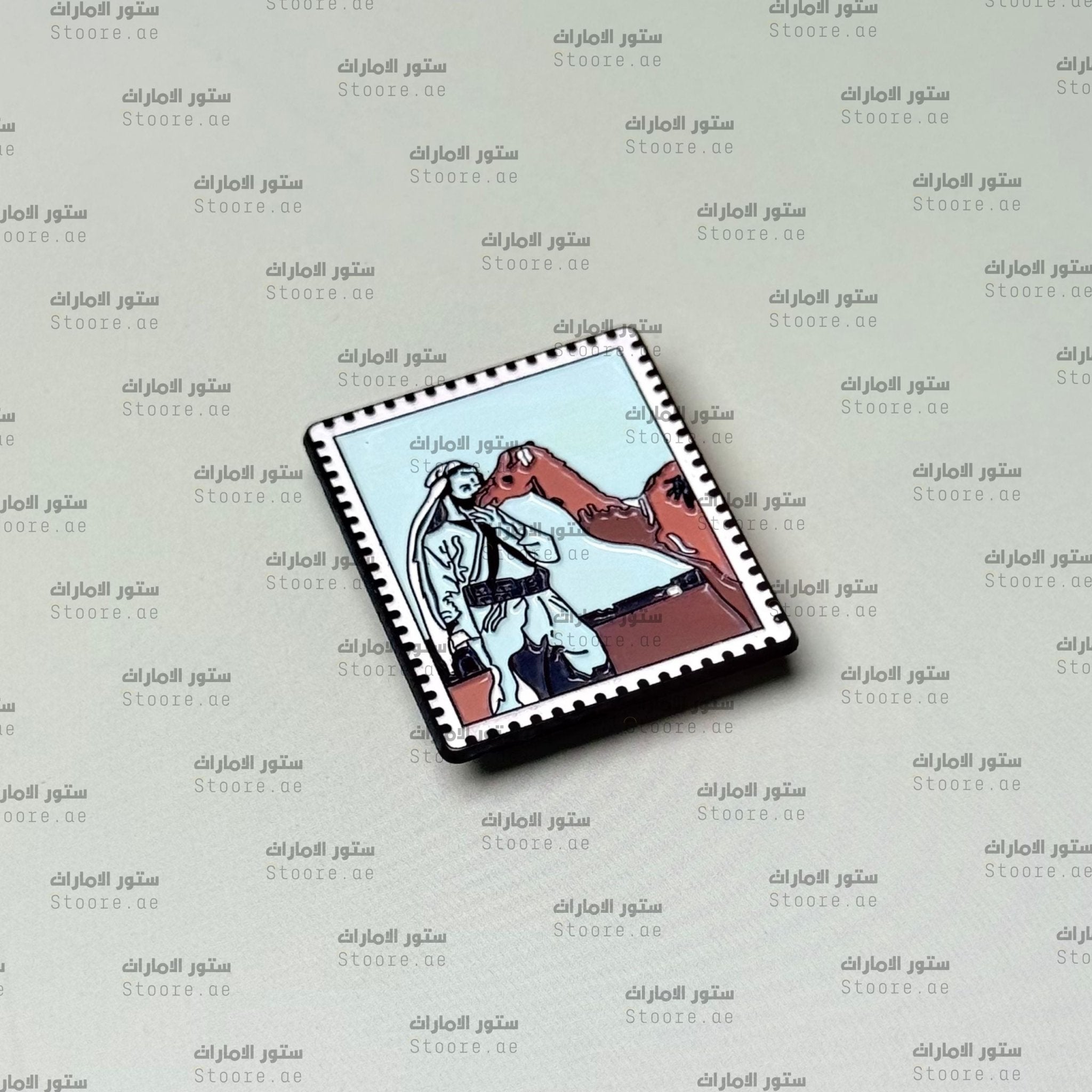 Badge Bedouin with camel