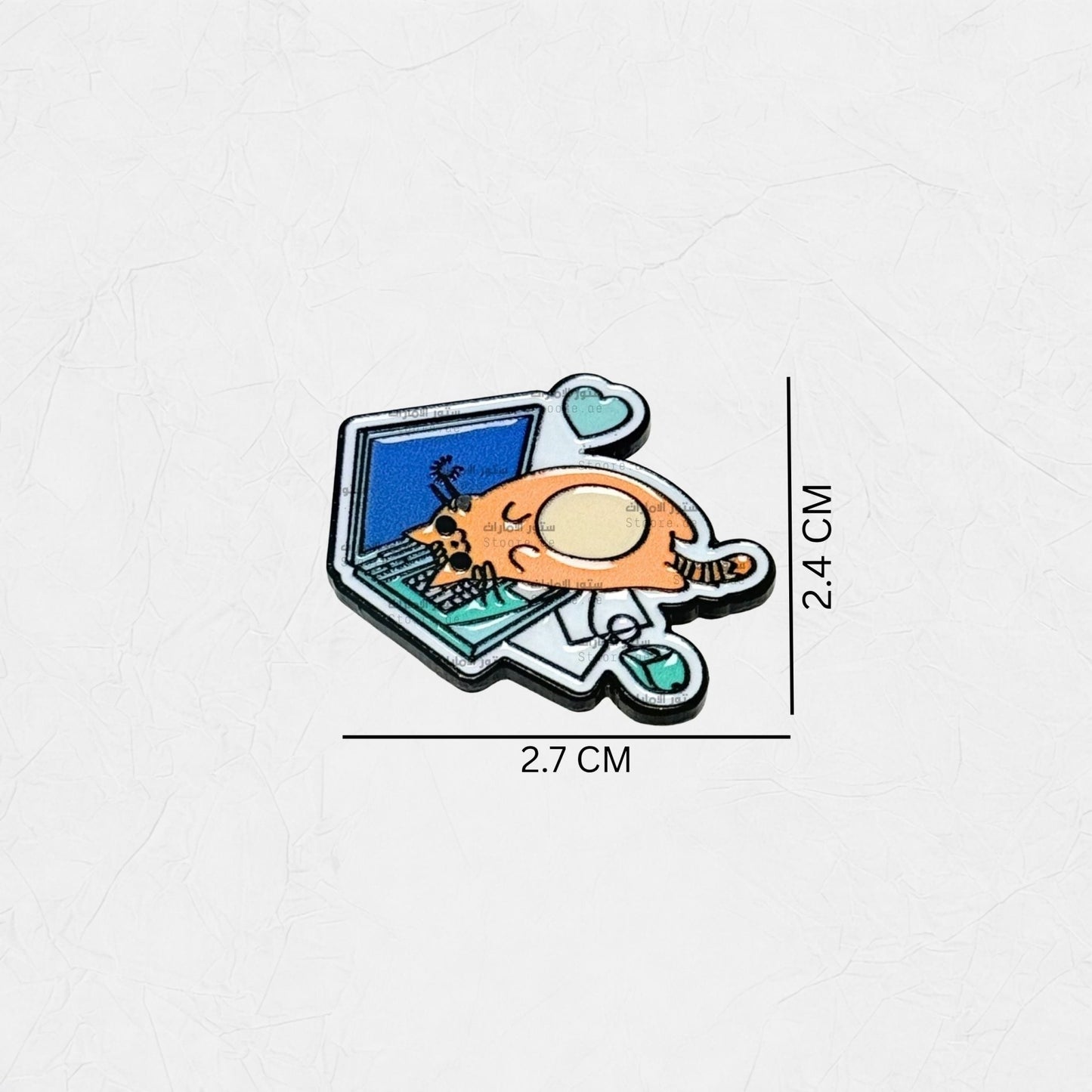 Badge Cat - 17