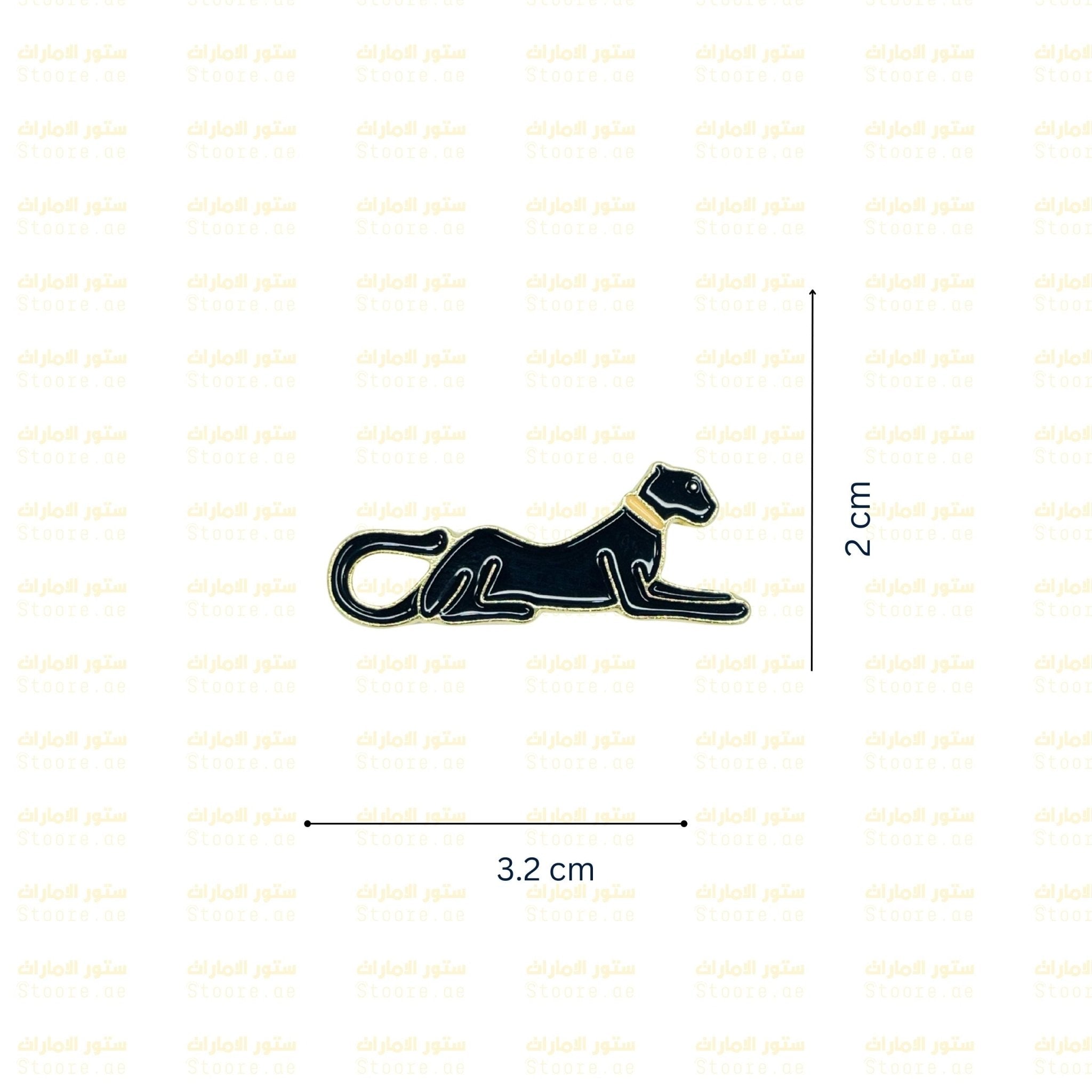 Badge Cheetah Black - 1