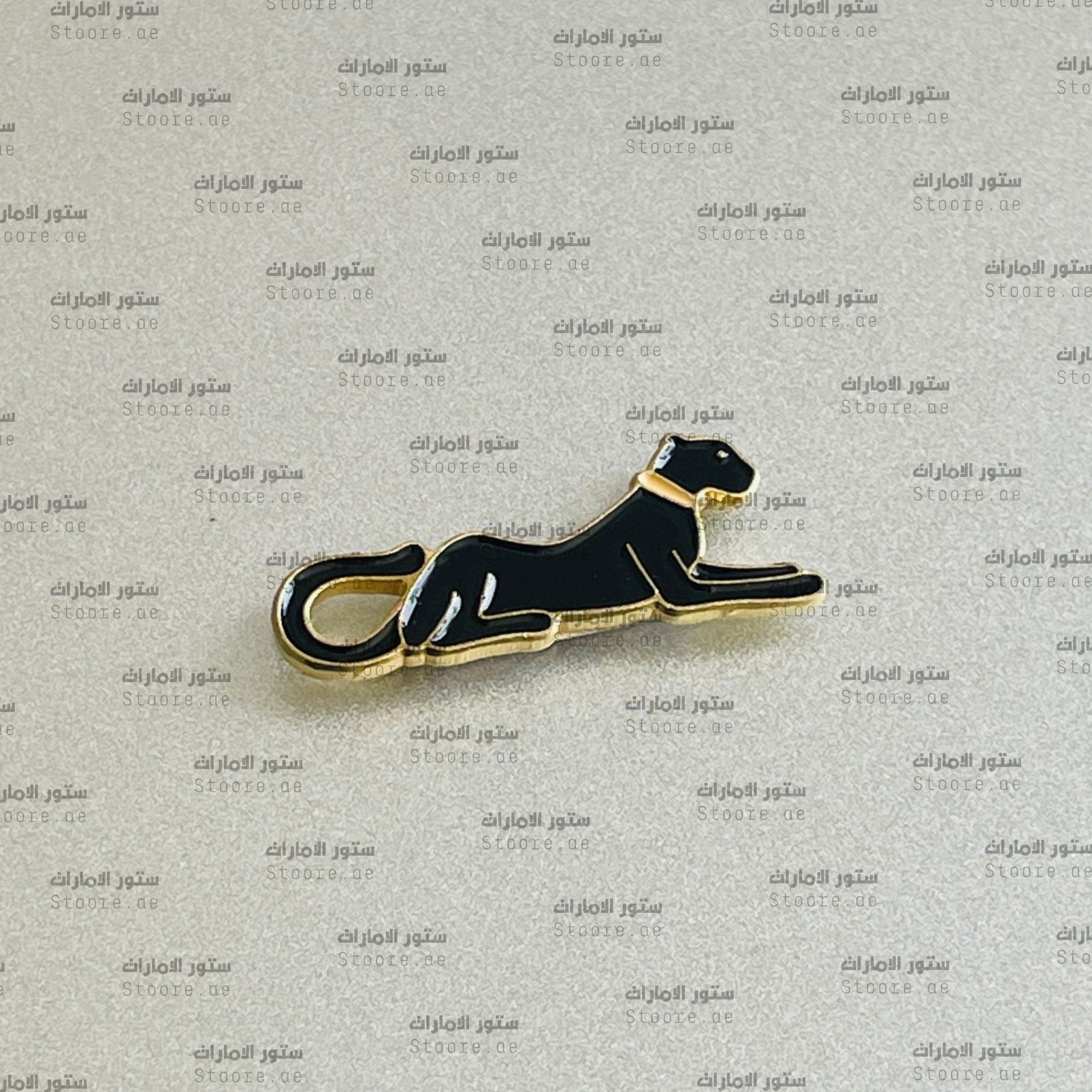Badge Cheetah Black - 1
