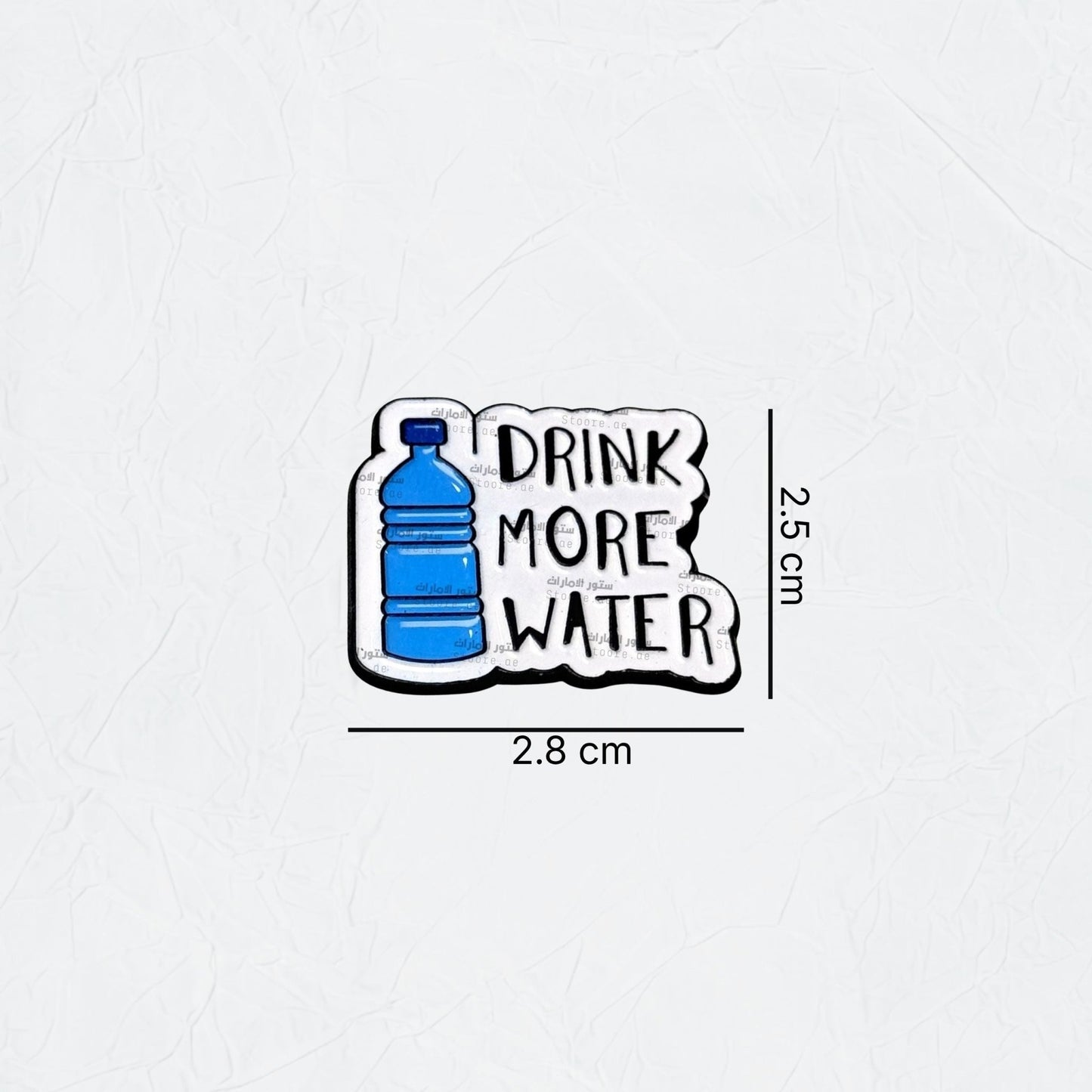 Badge DRINK MORE WATER