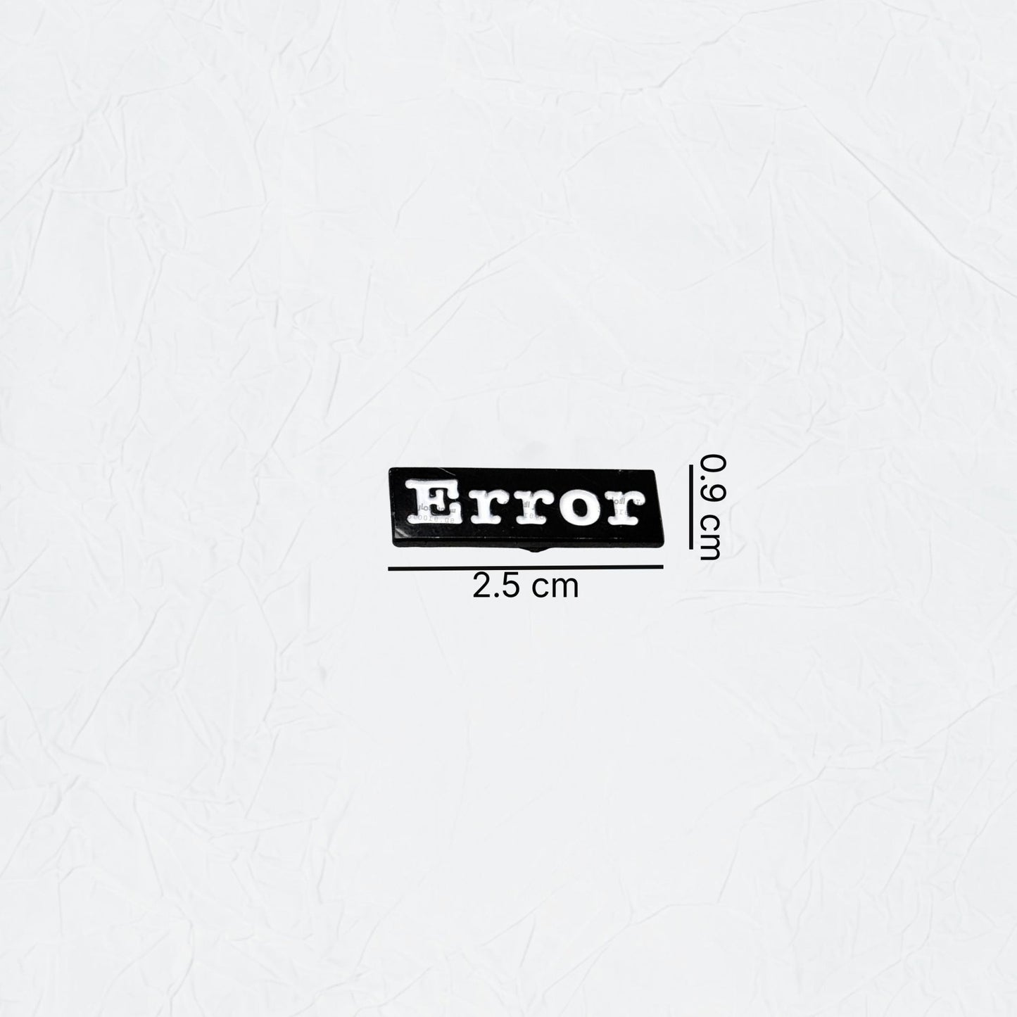 Badge Error - 2