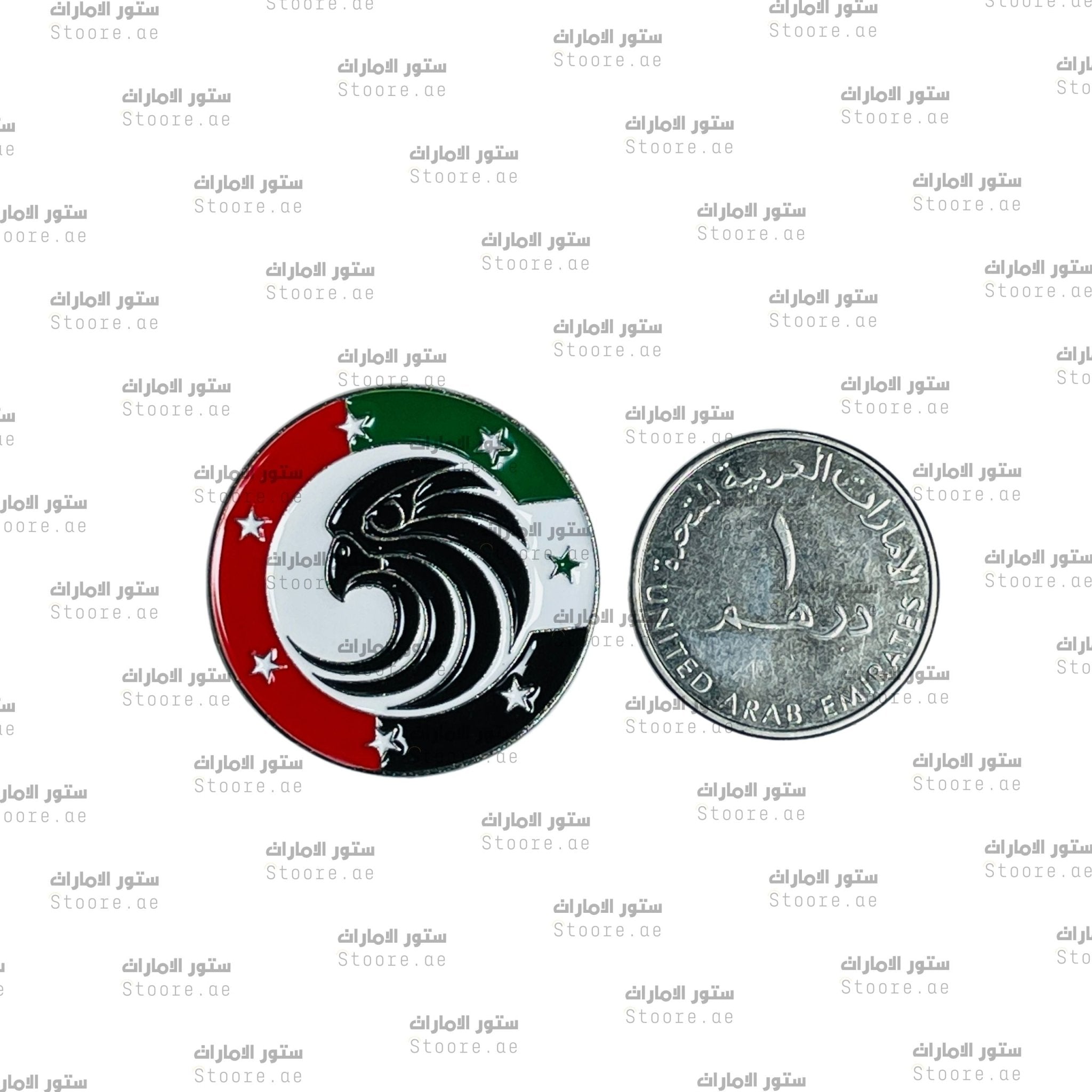 Badge Falcon UAE Flag