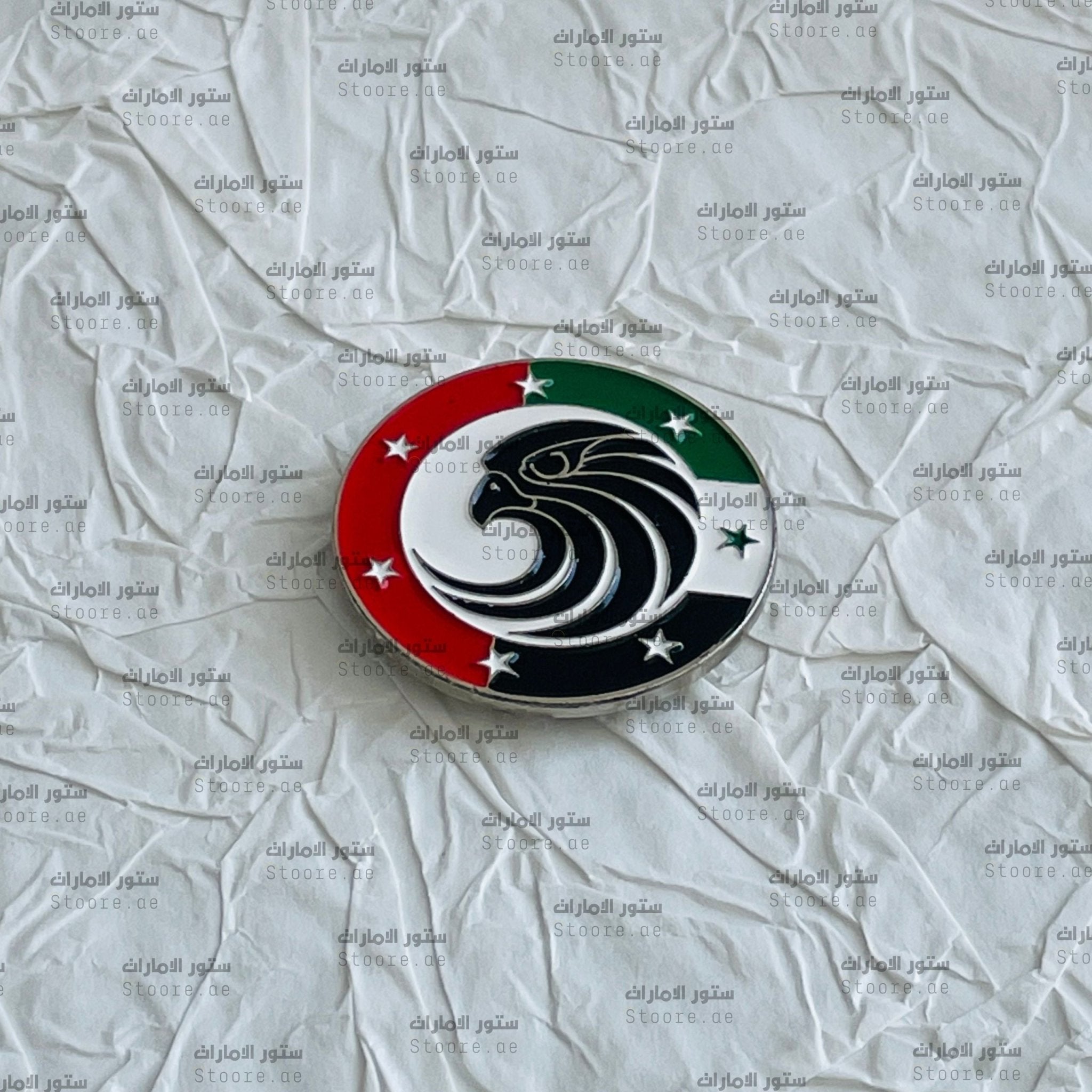 Badge Falcon UAE Flag