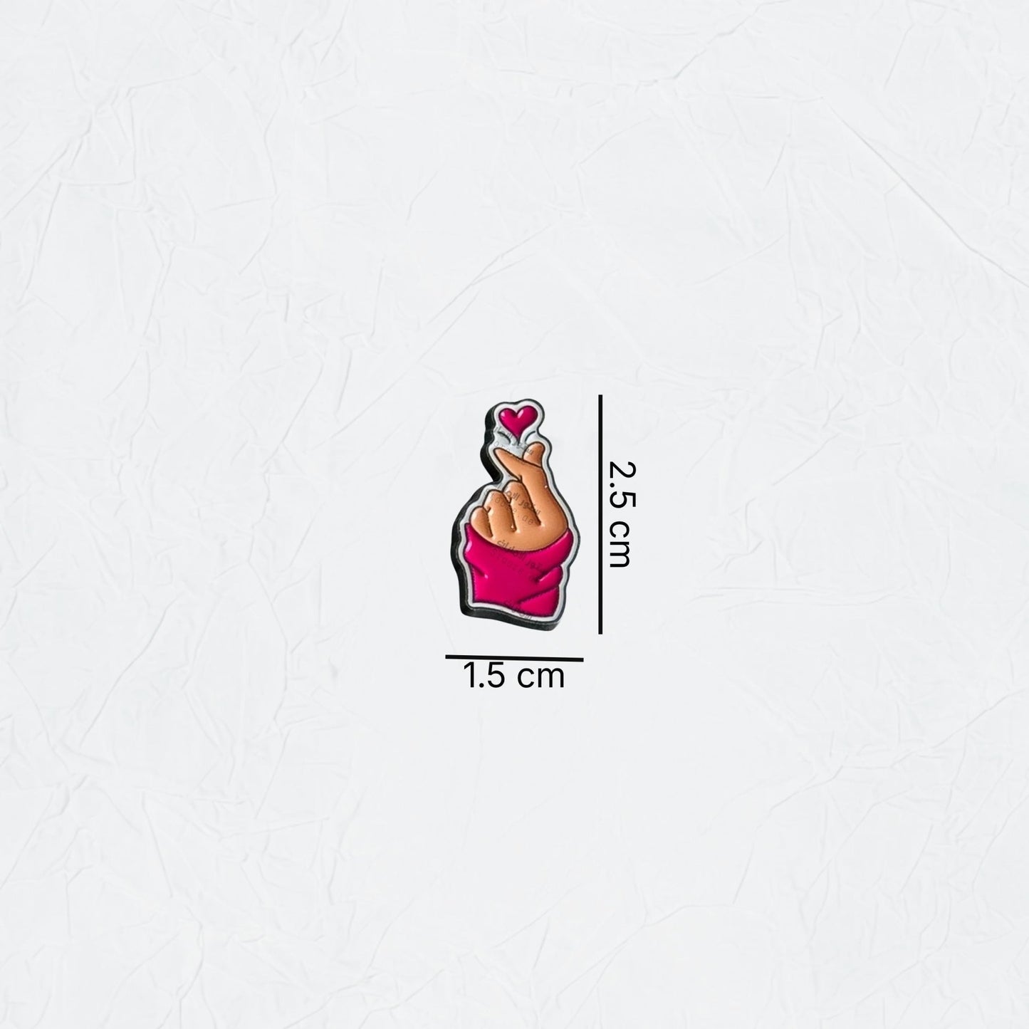 Badge Finger Heart - 2