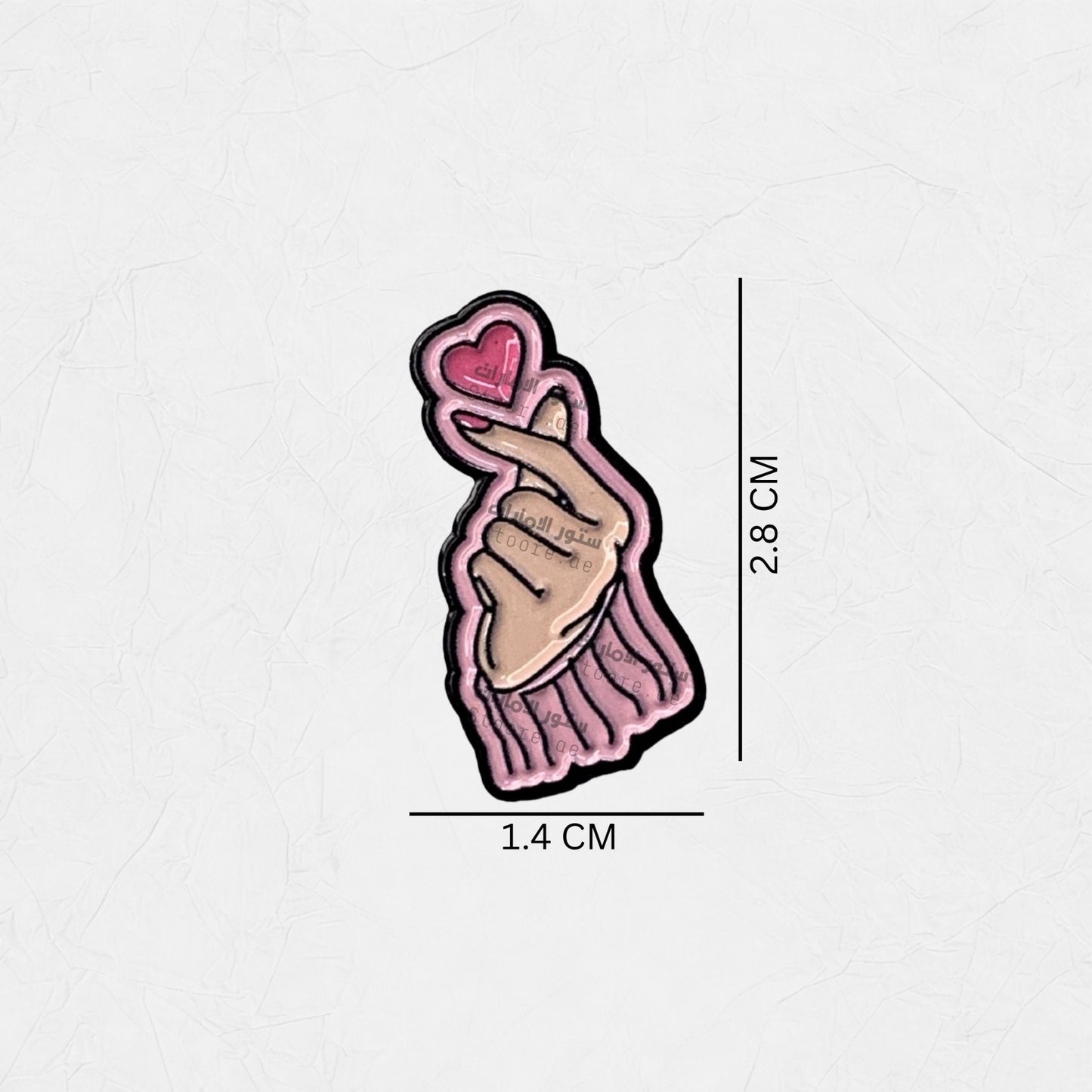 Badge Finger Heart - 5