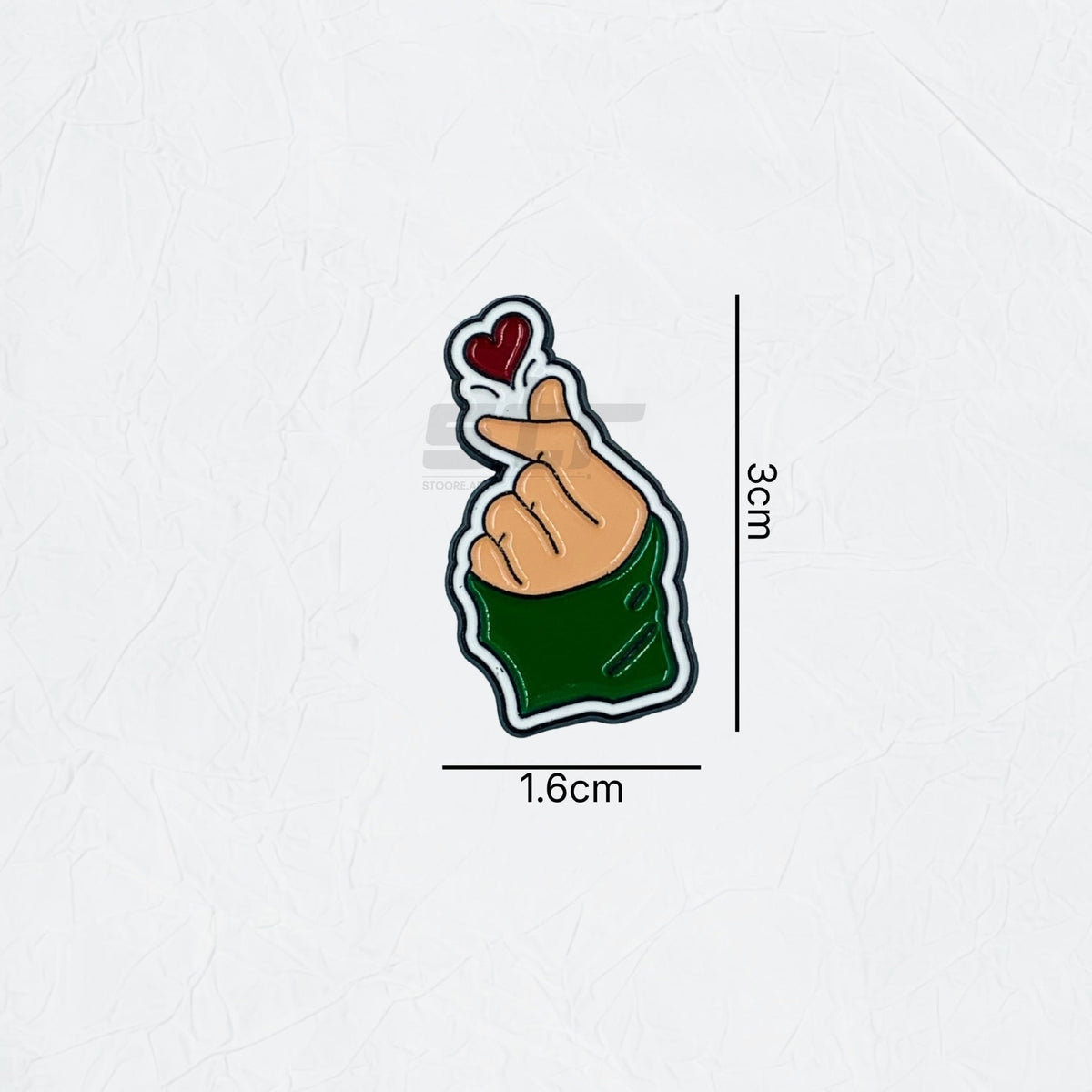 Badge Finger Heart - 6