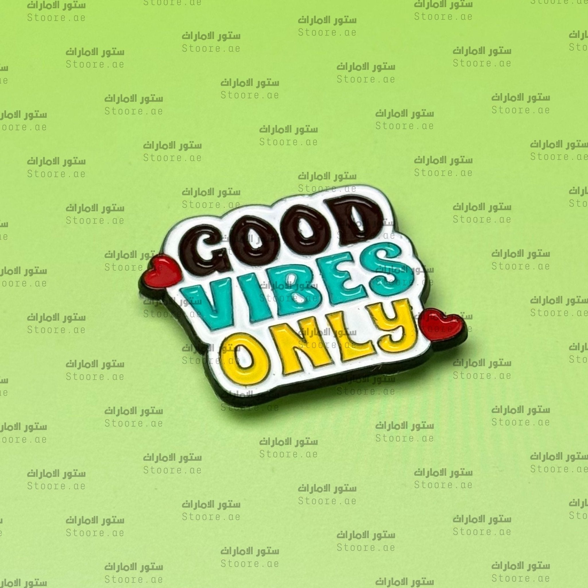 Badge GOOD VIBES ONLY