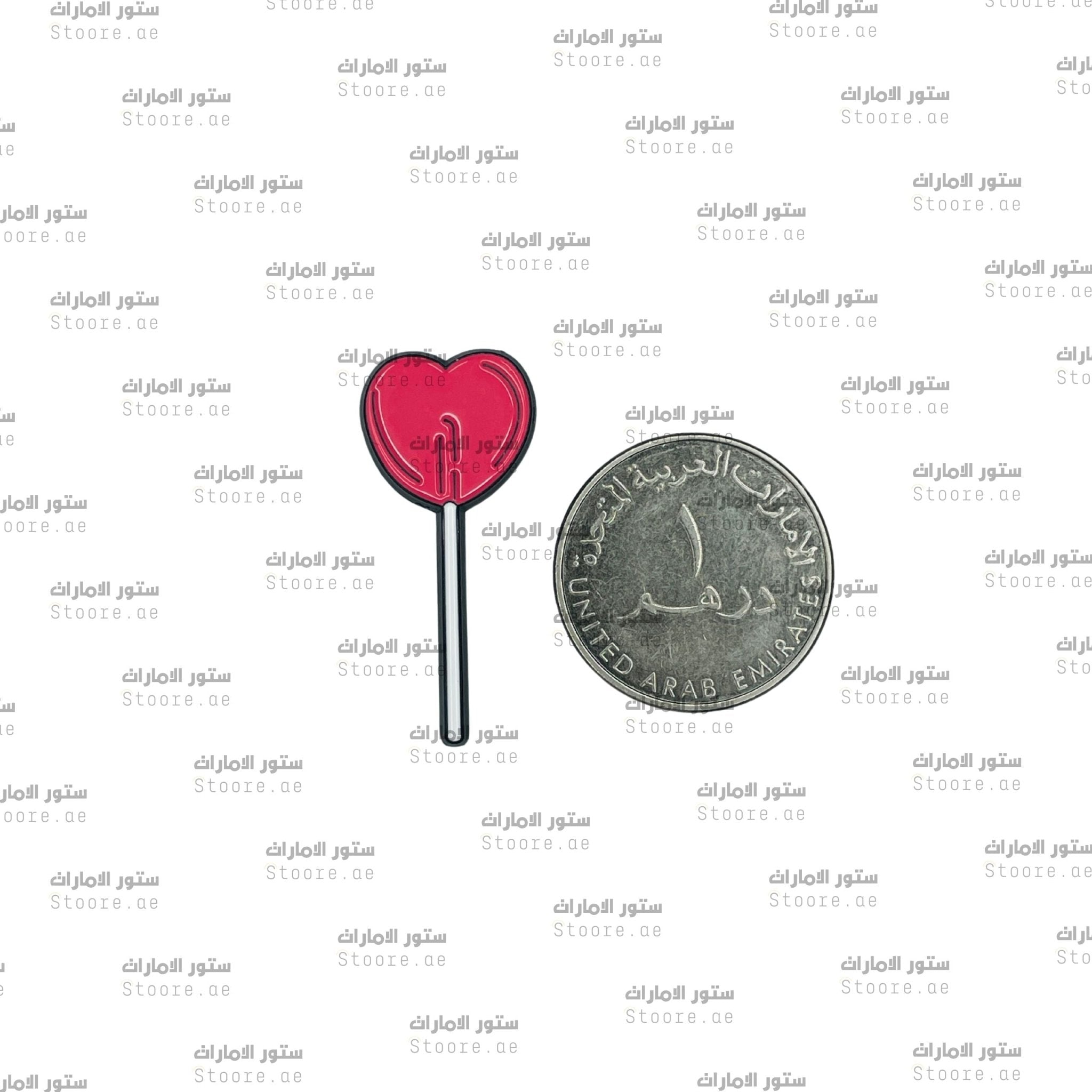 Badge Heart Lollipop - 1