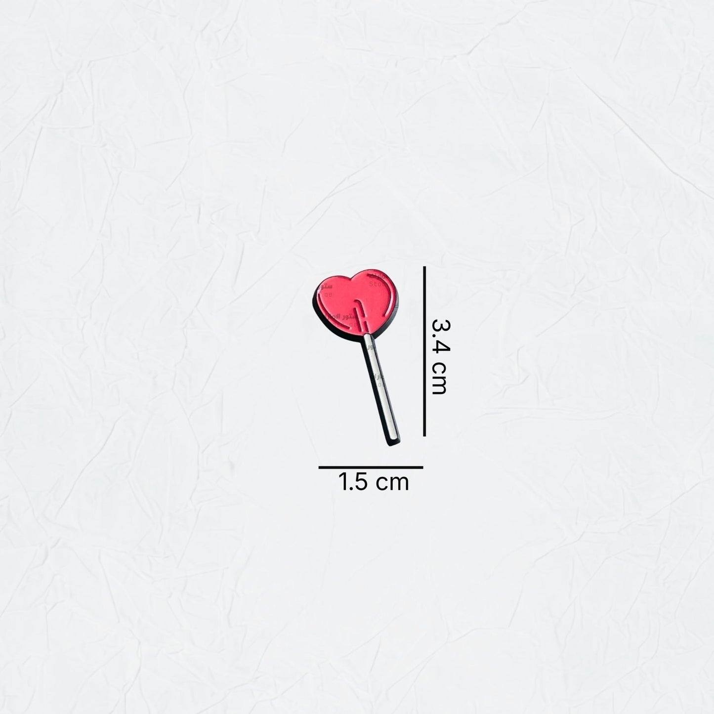Badge Heart Lollipop - 1