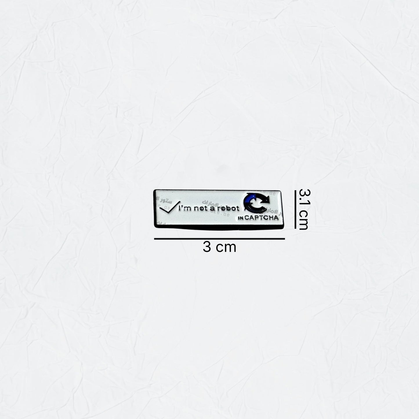 Badge I'm Not a Robot In CAPTCHA