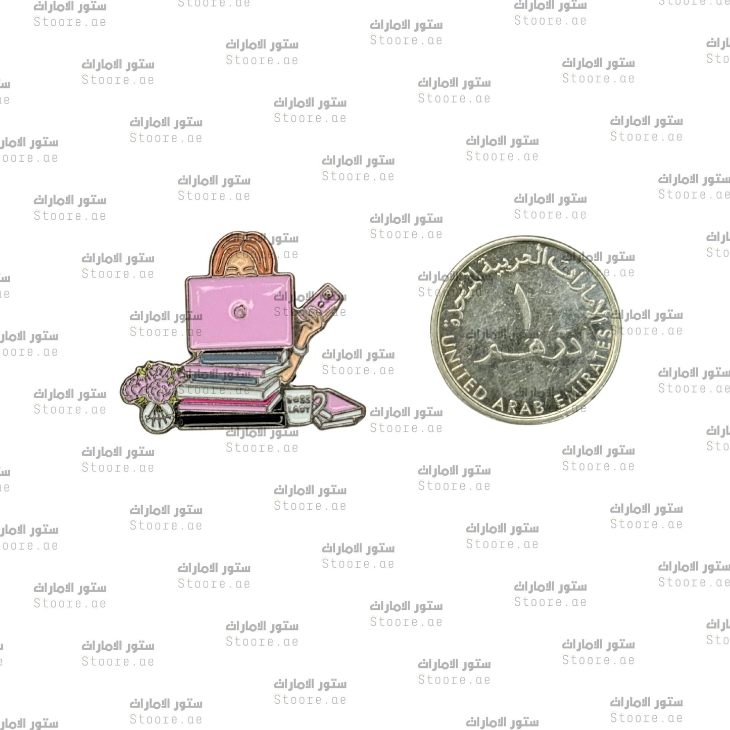 Badge Lady Boss