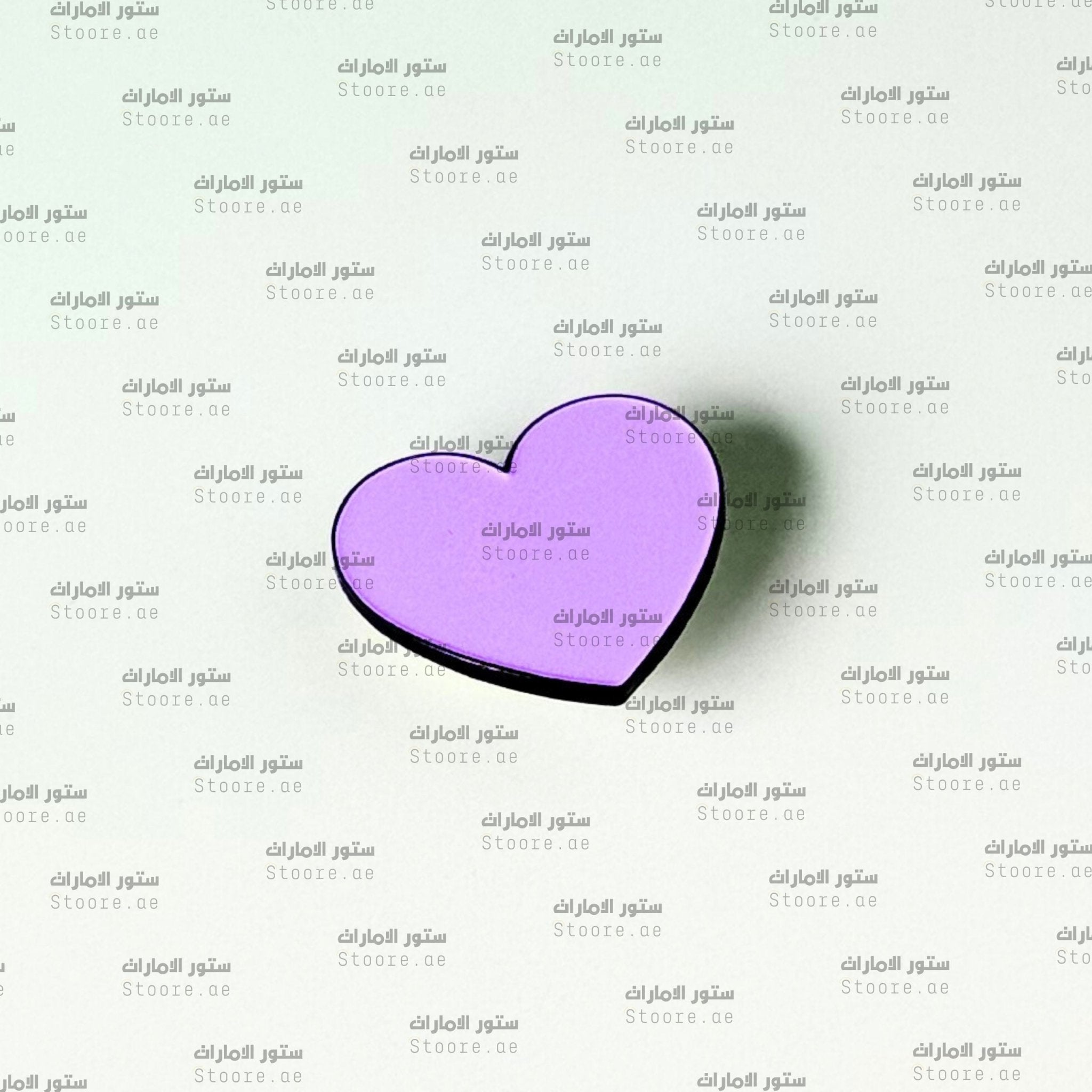 Badge Lavender Heart - 2