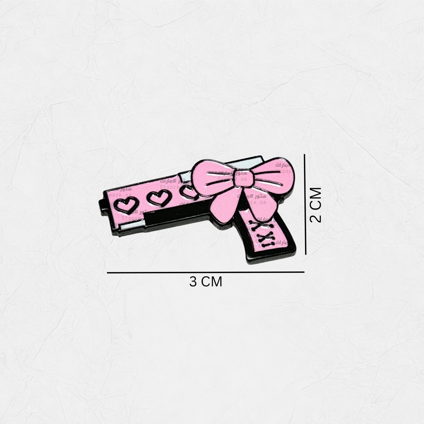Badge Pink Gun