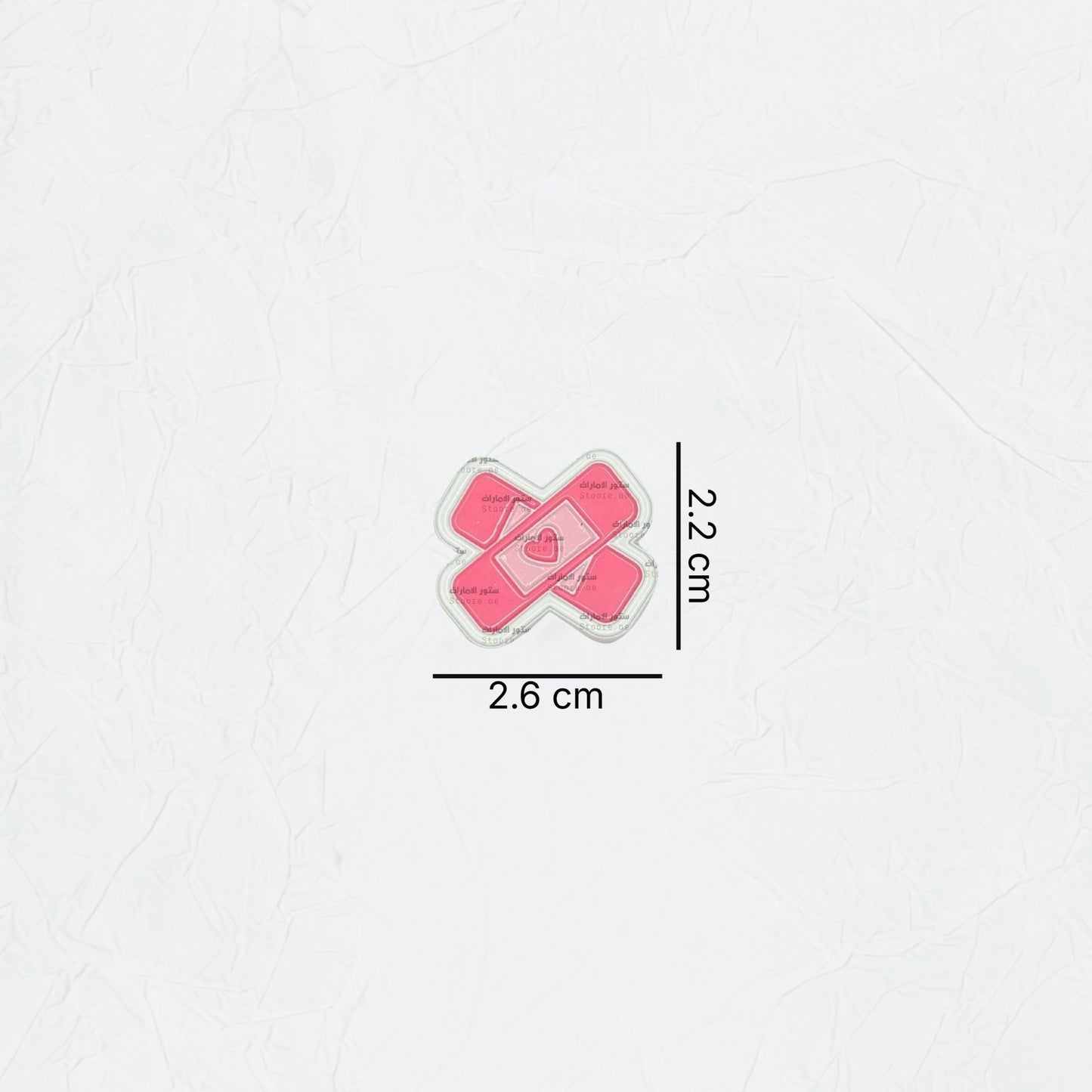 Badge Pink Heart Band Aid
