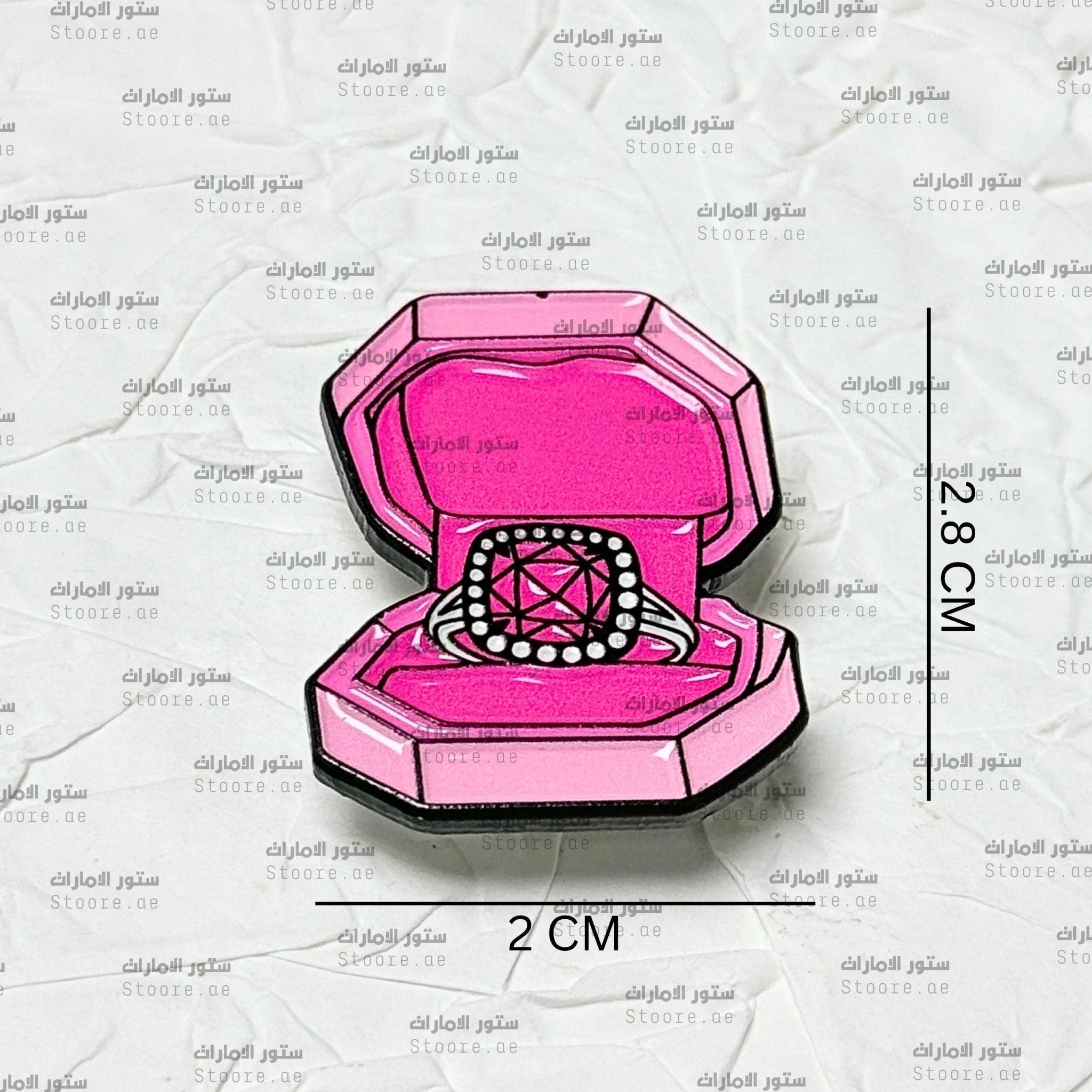 Badge Pink Ring