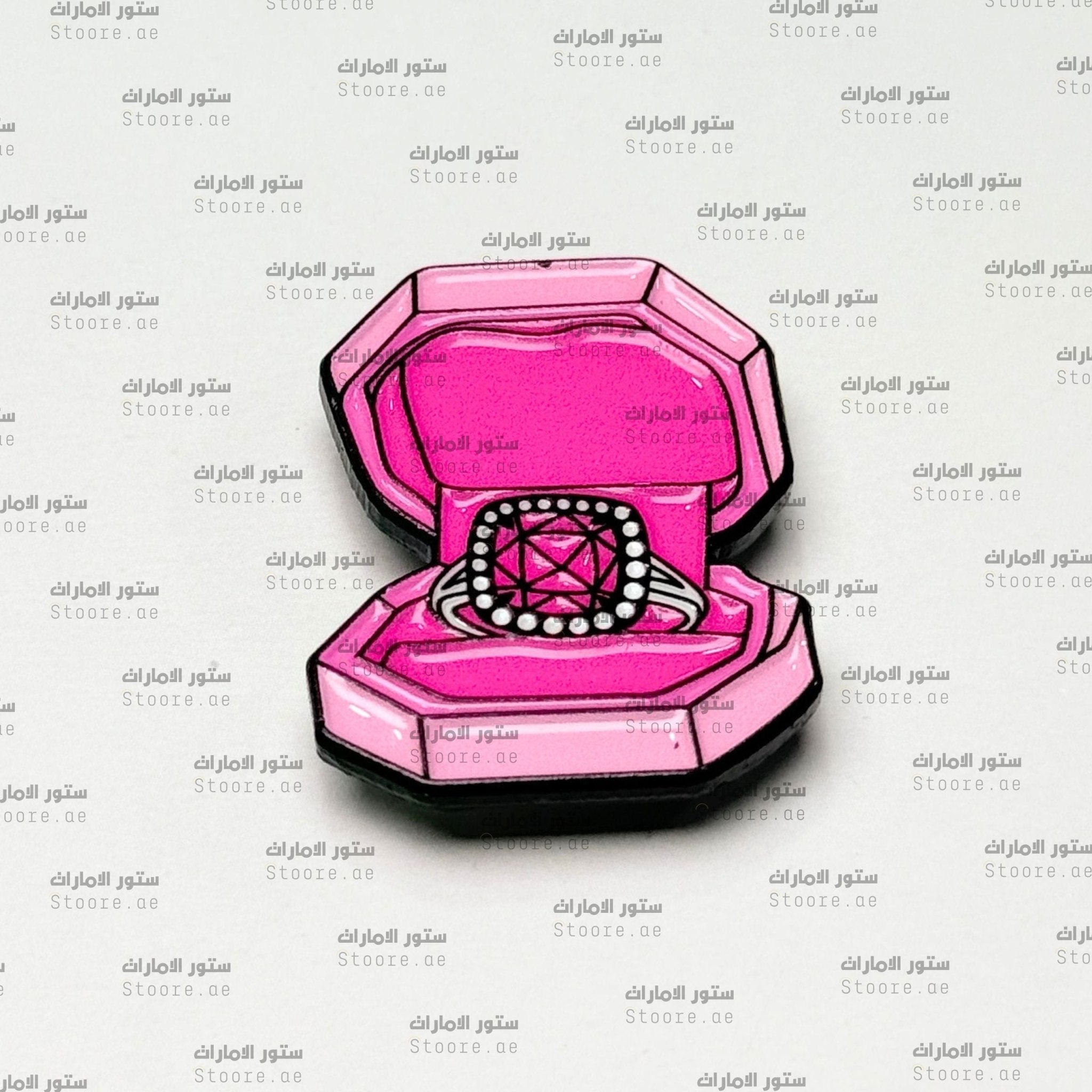 Badge Pink Ring