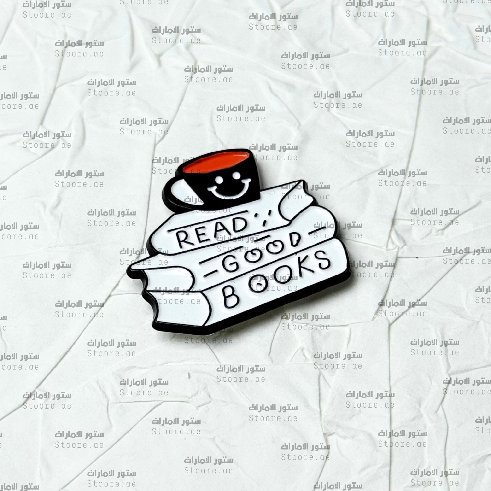Badge READ GOOD BOOKS