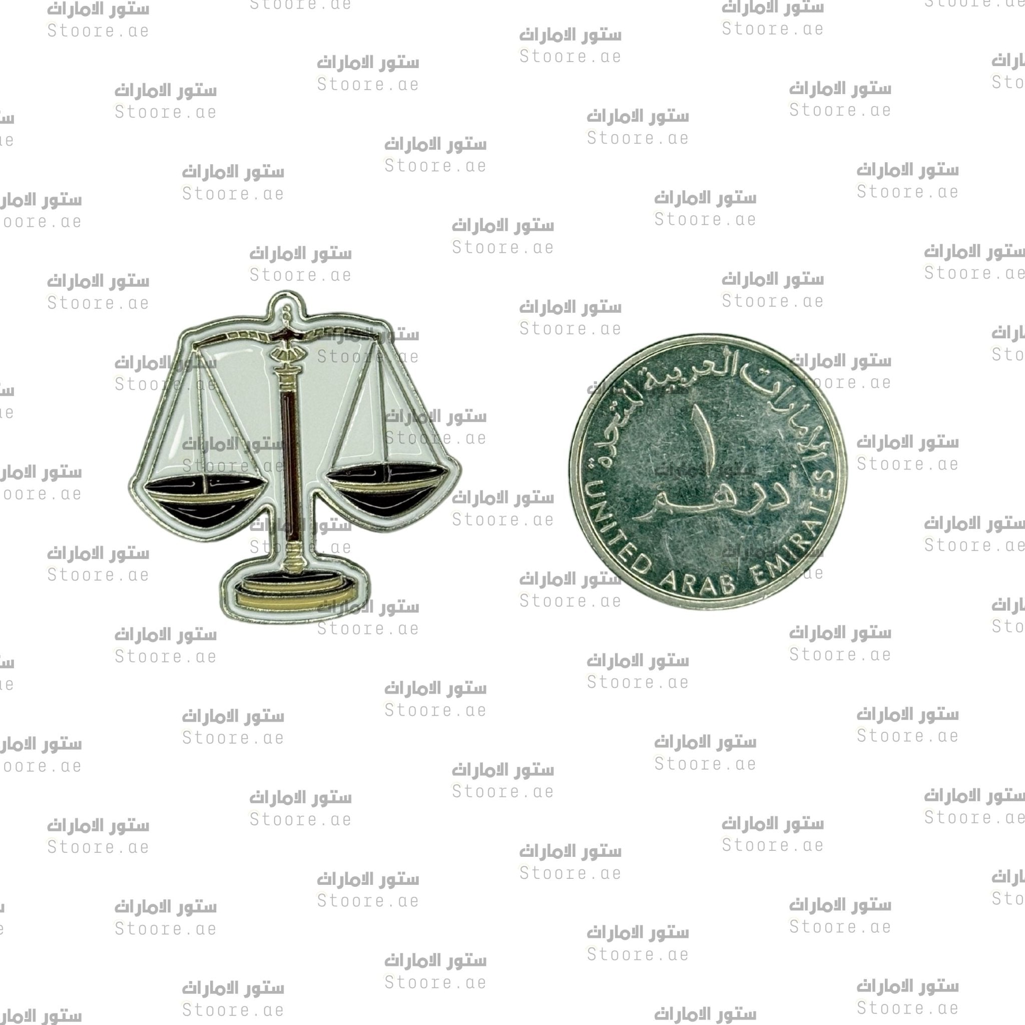 Badge Scale of Justice