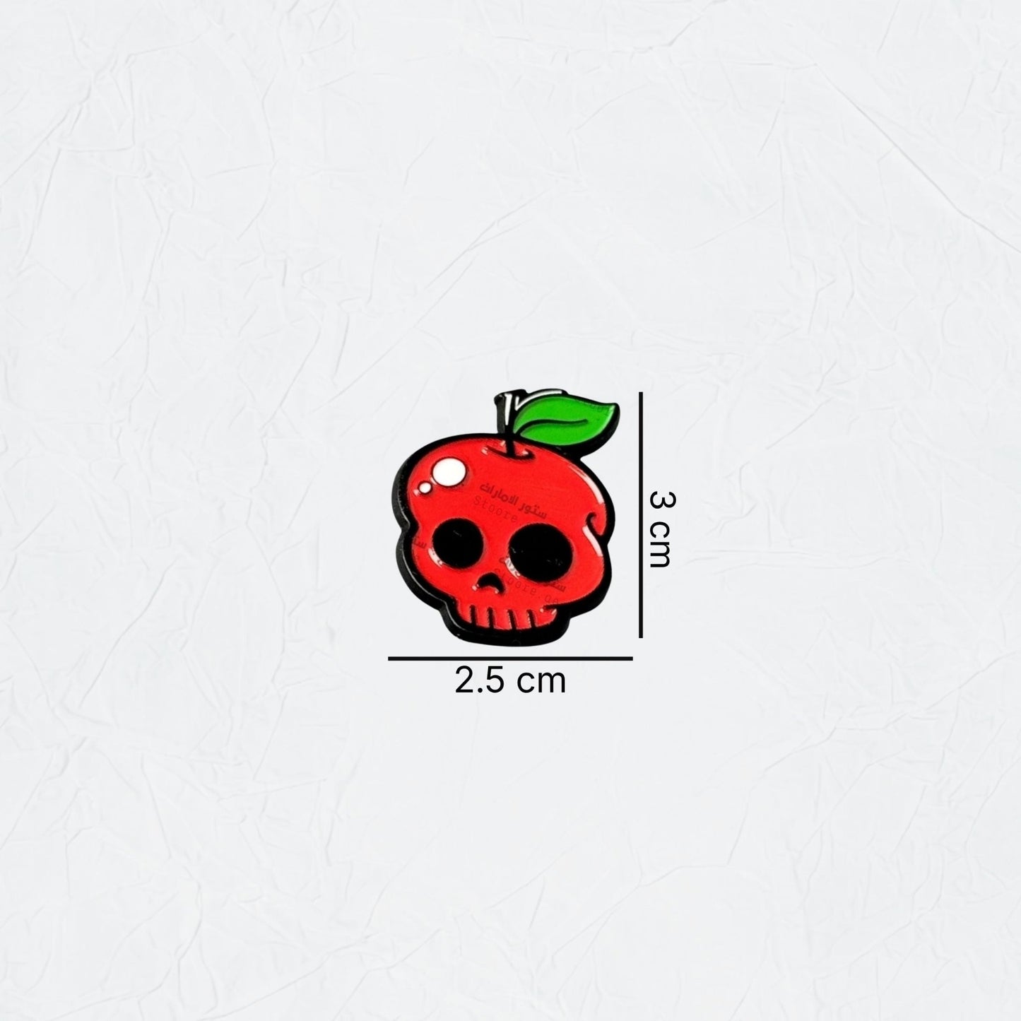 Badge Skull Apple