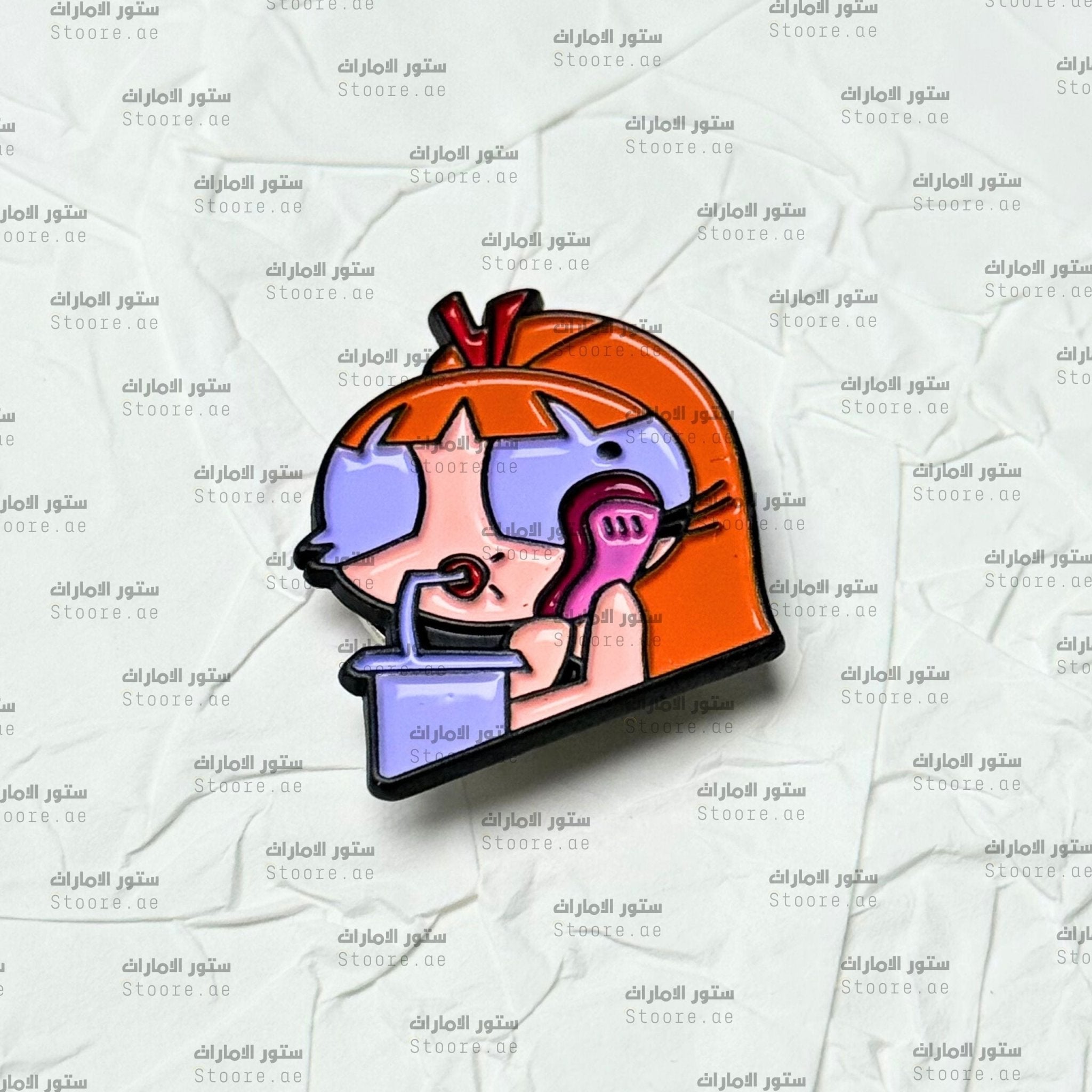 Badge powerpuff Lady Blossom