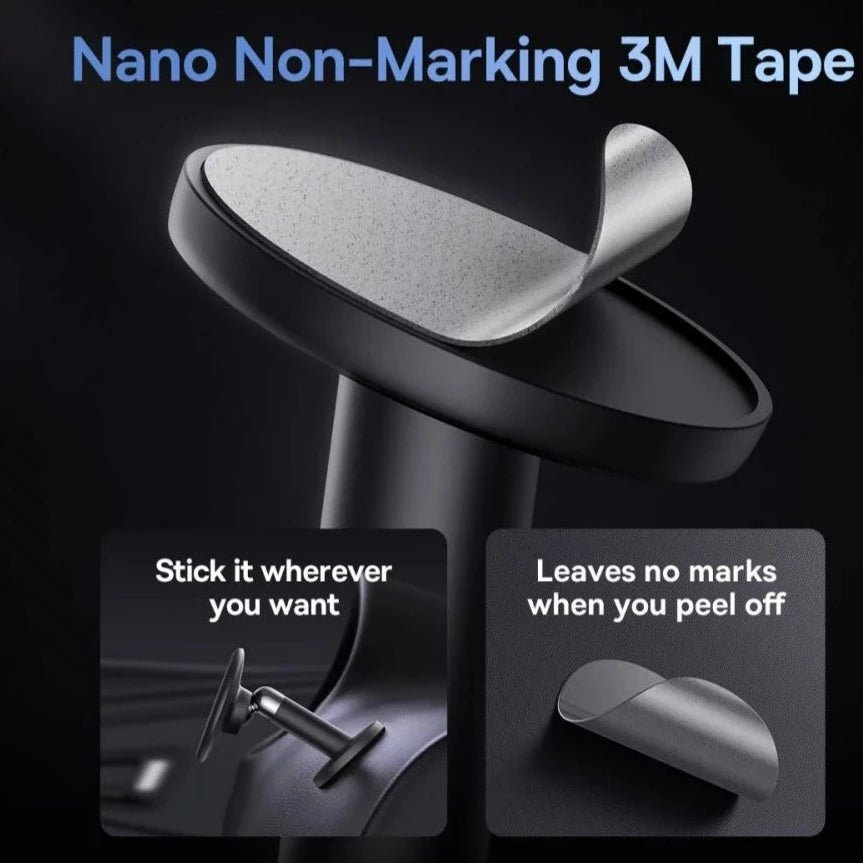 Baseus C01 Magnetic Dashboard Car Mount Holder - Black