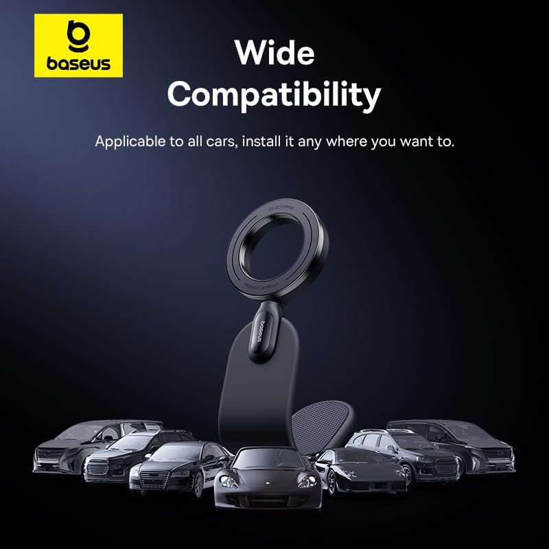 Baseus C02 Go 360° Rotatable Magnetic Phone Holder - Black