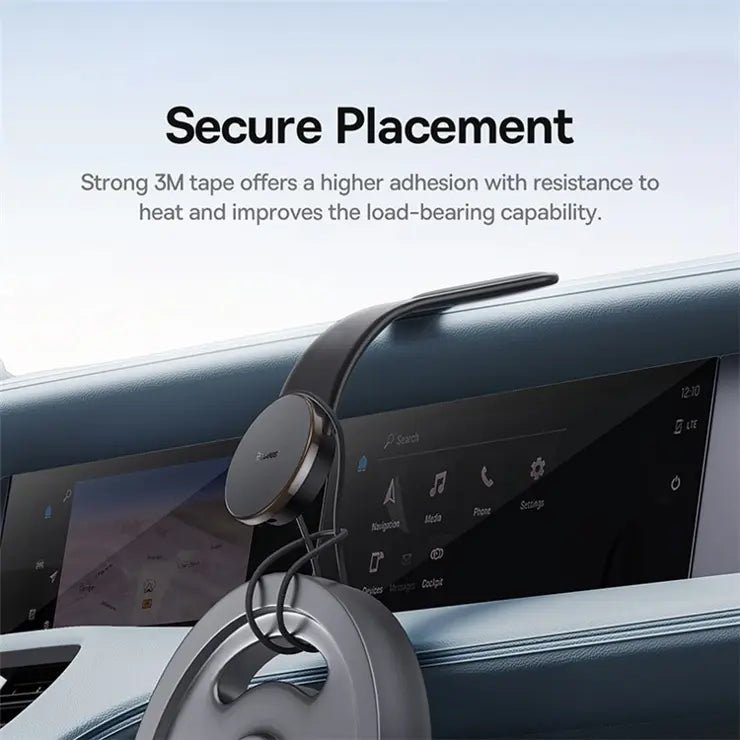 Baseus C02 Pro Wireless Charging Car Mount - Black