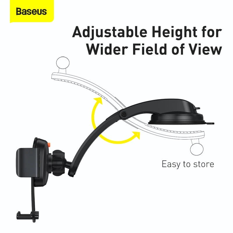 Baseus Car Mount Holder For Air Outlets and Center Console - Black