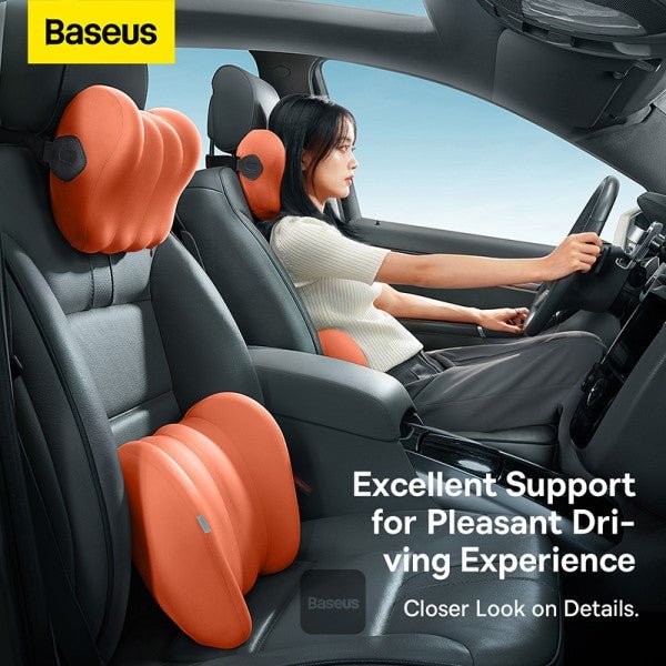 Baseus Confortride Series Car Headrest Pillow - Orange