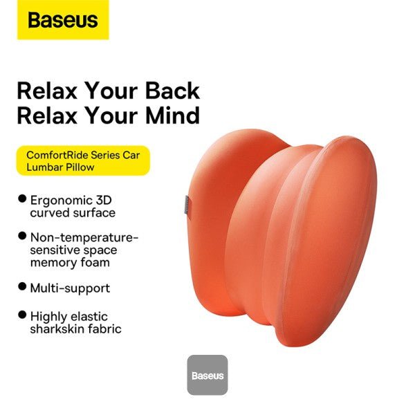 Baseus Confortride Series Car Headrest Pillow - Orange