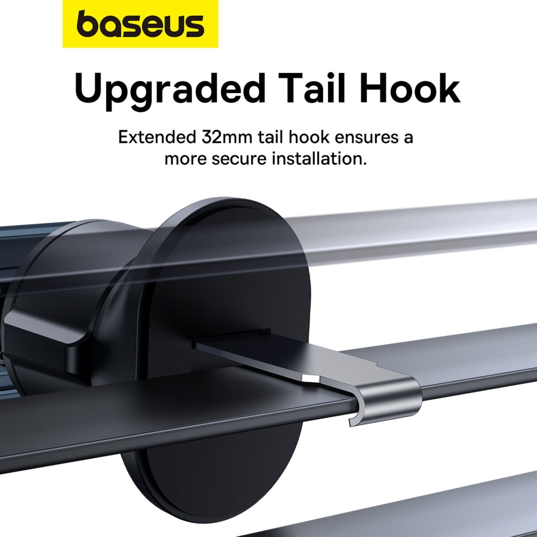 Baseus MagPro Series 360° Adjustable Magnetic Car Phone Holder - Black