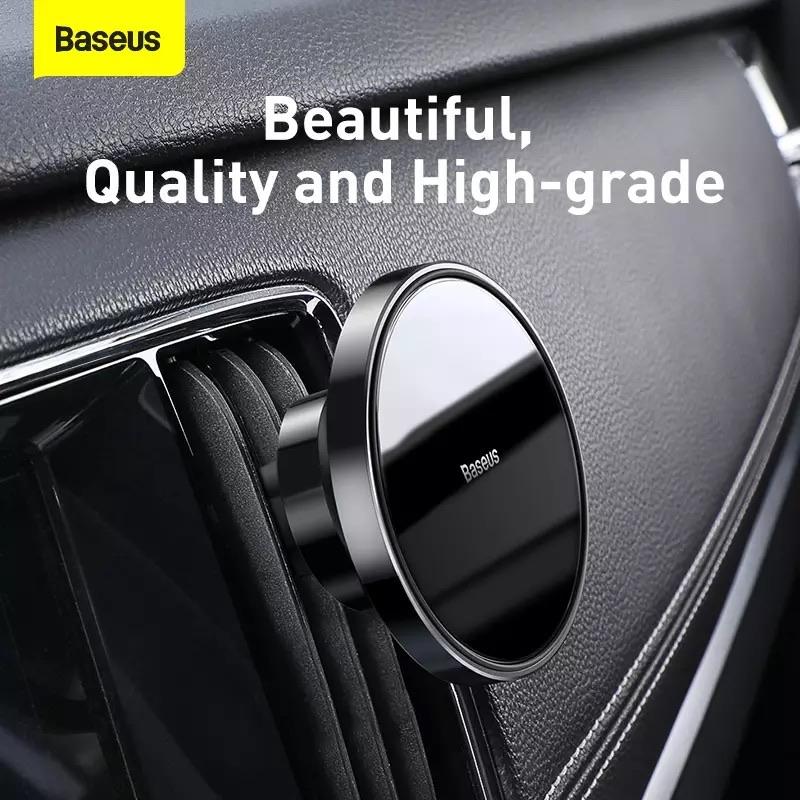 Baseus Magnetic Car Mount ( For Dashboards And Air Outlets ) - Blue