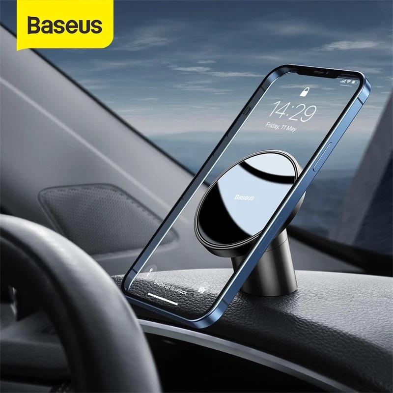 Baseus Magnetic Car Mount ( For Dashboards And Air Outlets ) - Blue