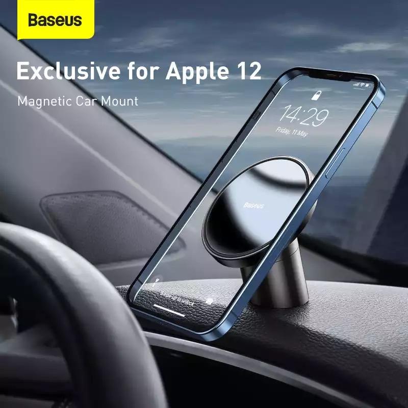 Baseus Magnetic Car Mount ( For Dashboards And Air Outlets ) - Blue