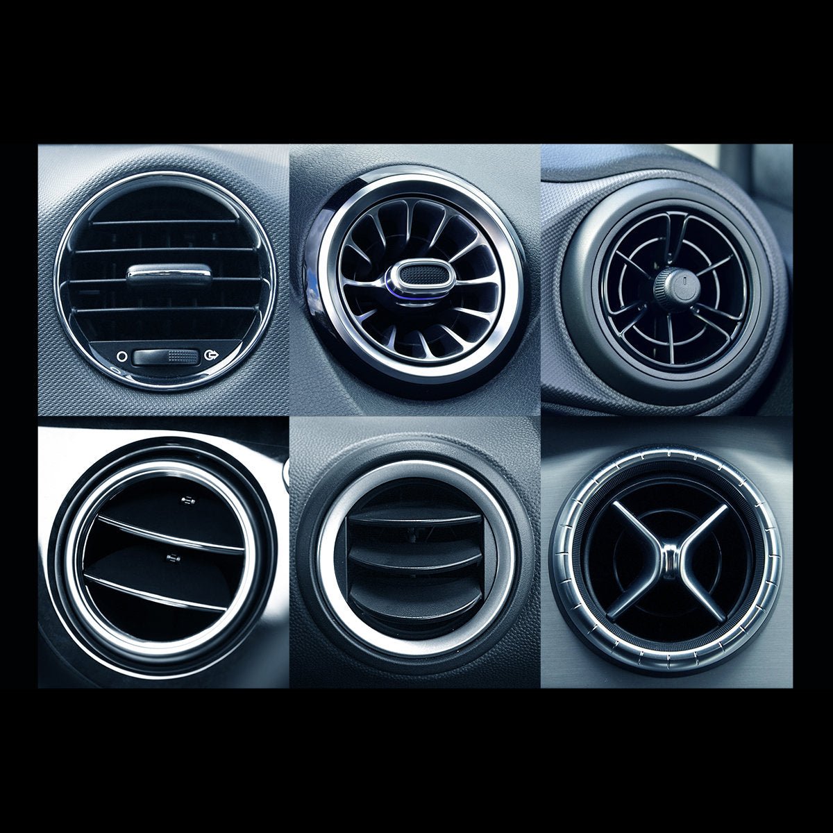 Baseus Metal Age II Gravity Holder for Round Car Air Vent - Dark Grey