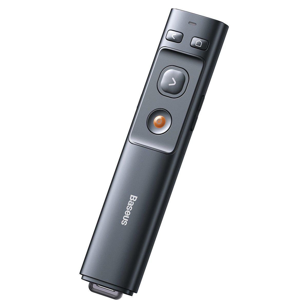 Baseus Orange Dot Wireless Presenter (Red Laser)