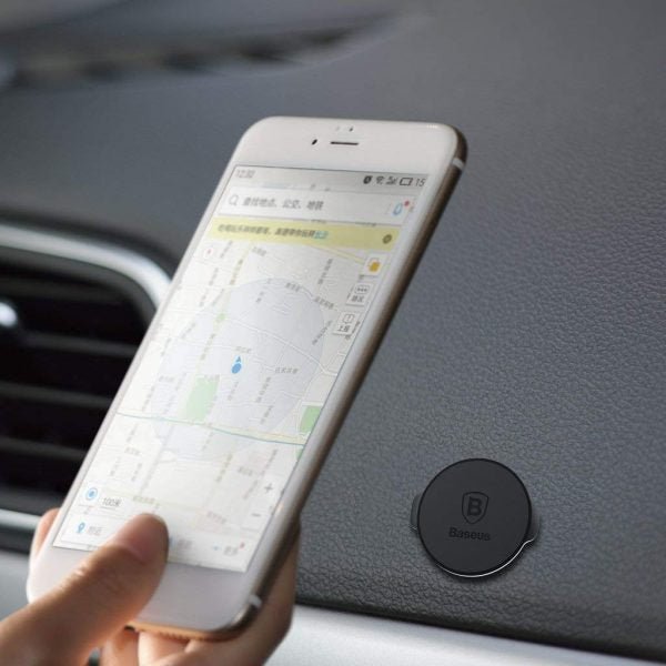 Baseus Small Ears Magnetic Suction Bracket ( Flat ) - Black